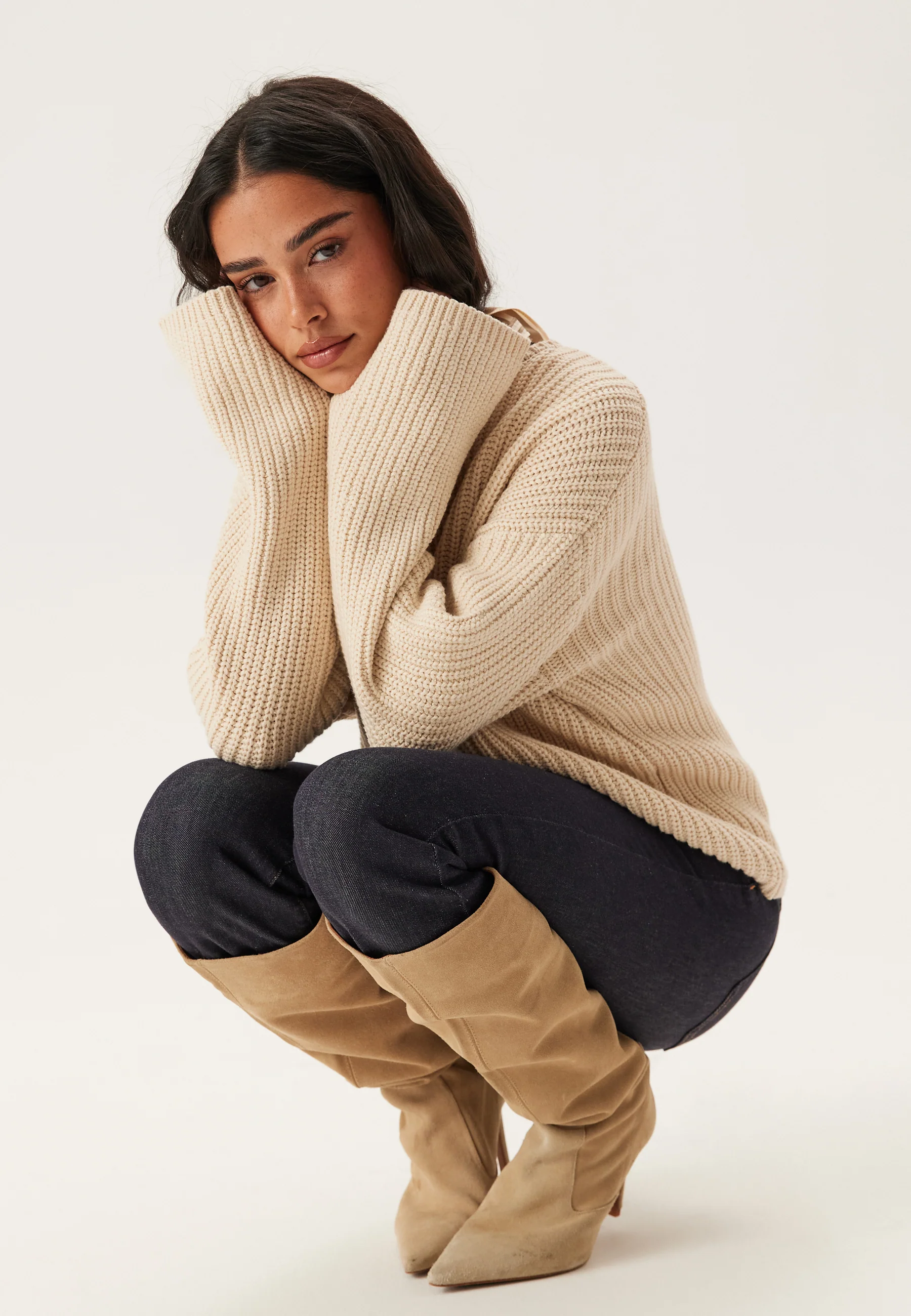 Slfselma Sus Ls Knit O-neck - Image 4