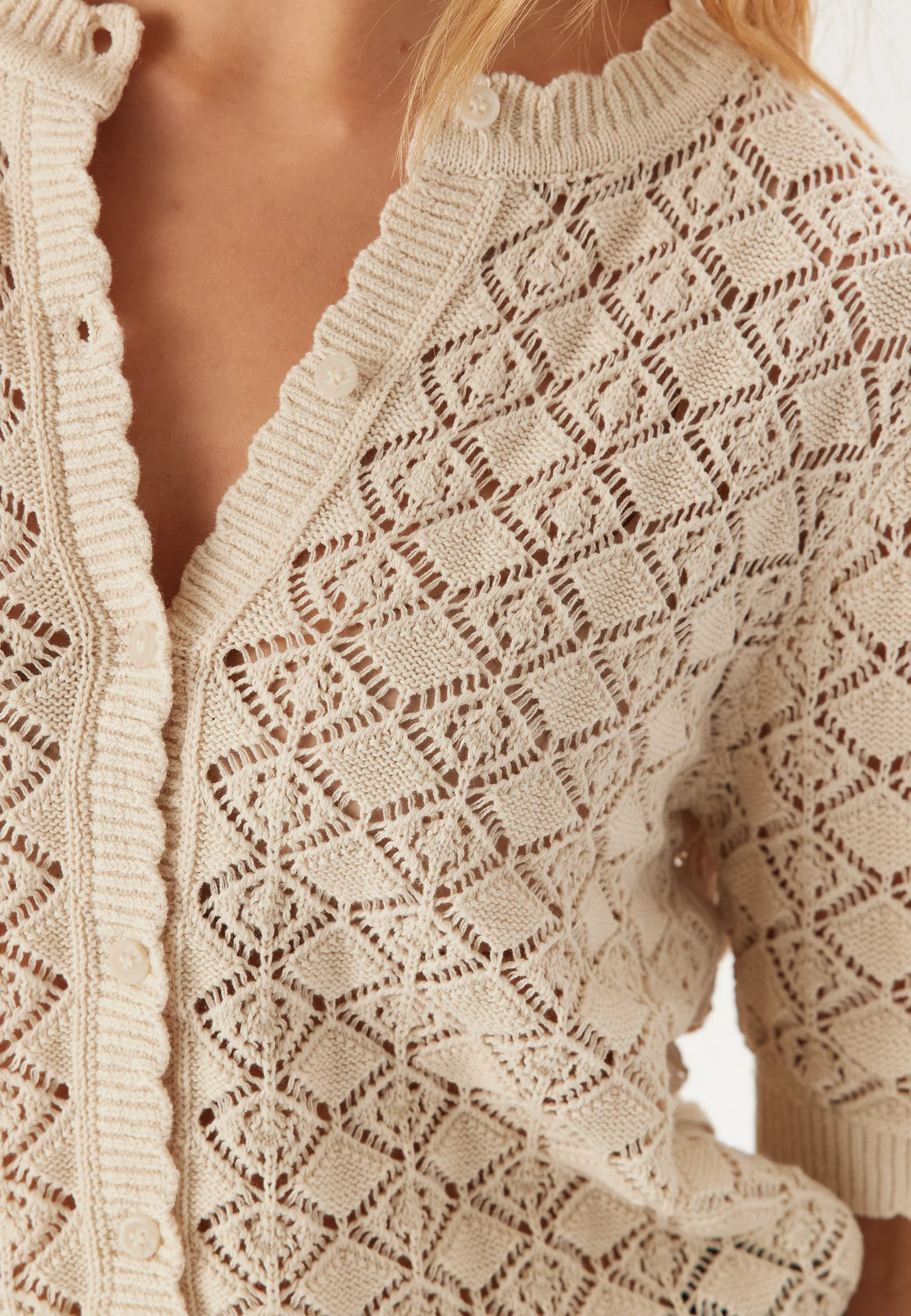 Slfsofia 2/4 KNIT CARDIGAN - Image 4