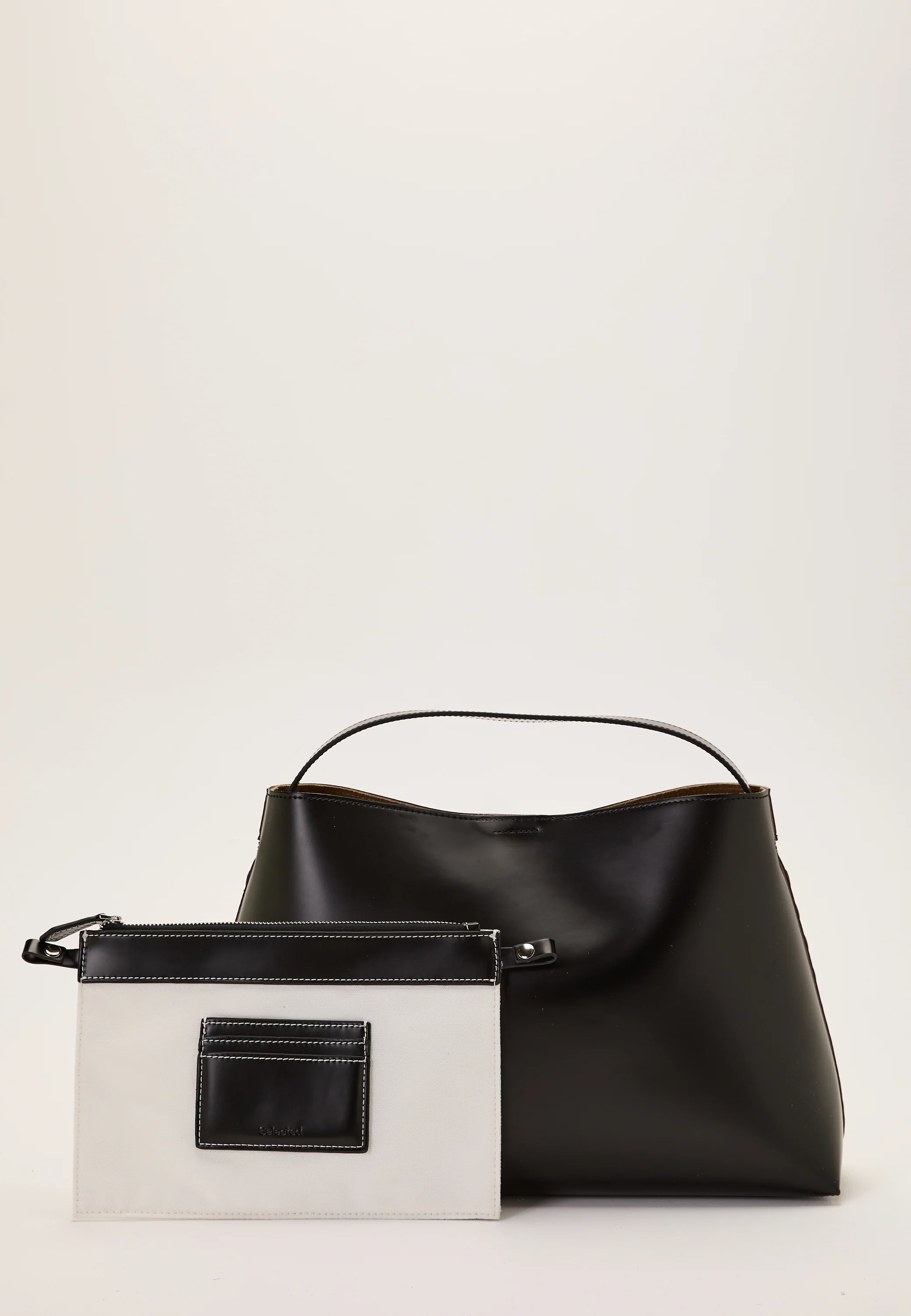 Slfstella Medium Leather Bag - Image 4