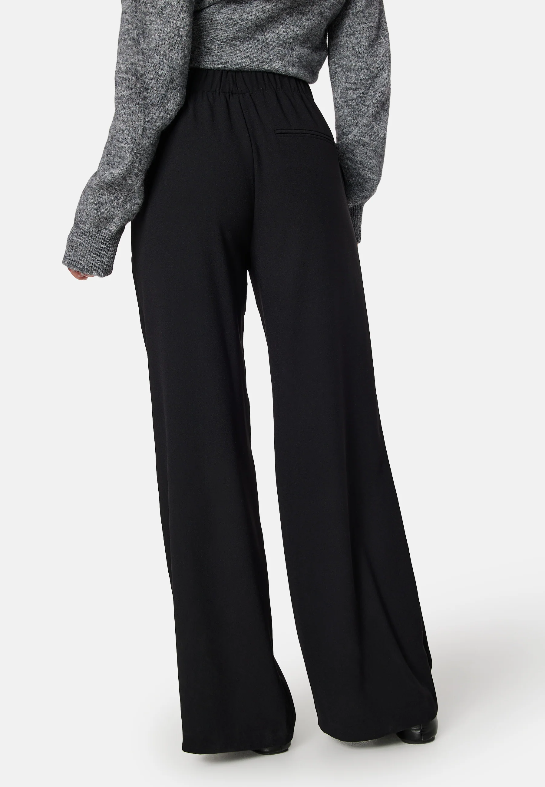Slftinni-relaxed Mid Waist Wide Pant - Image 3