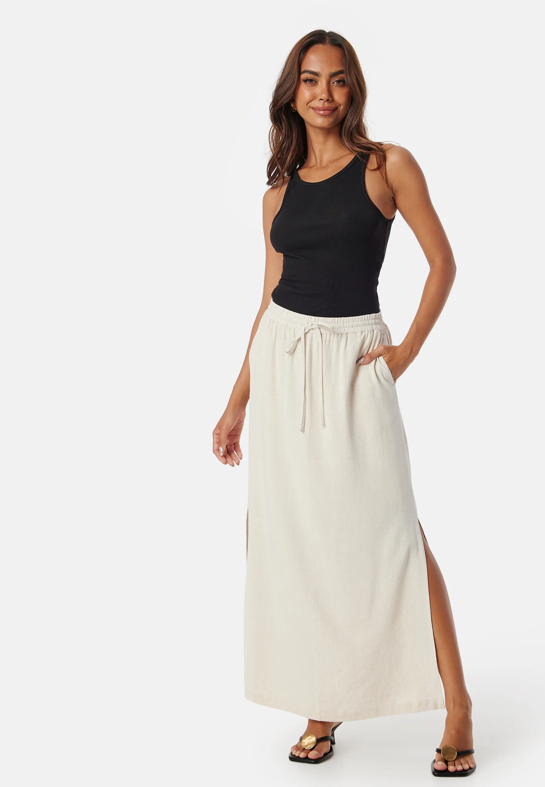 Slfviva HW Ankle Skirt - Image 3