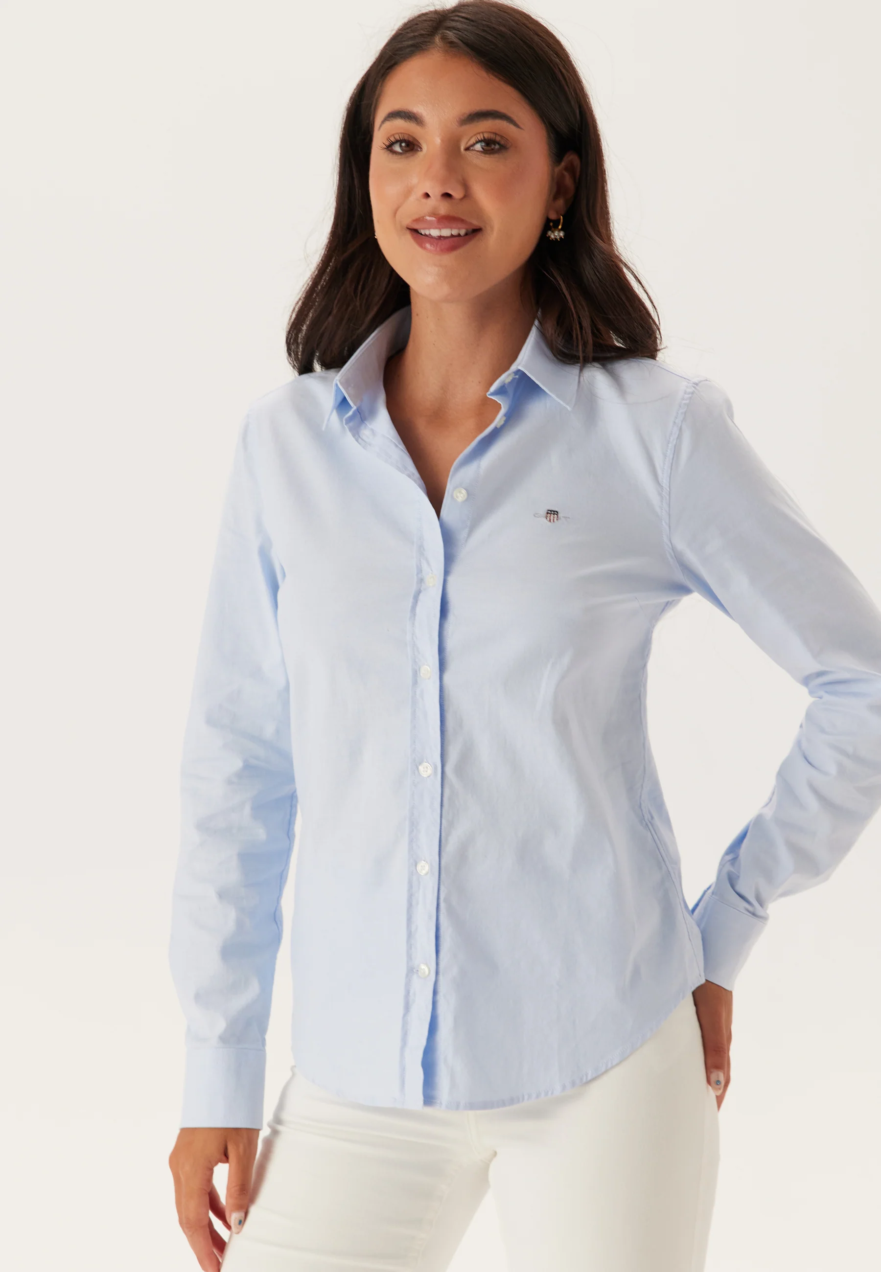 Slim Stretch Oxford Shirt - Image 2