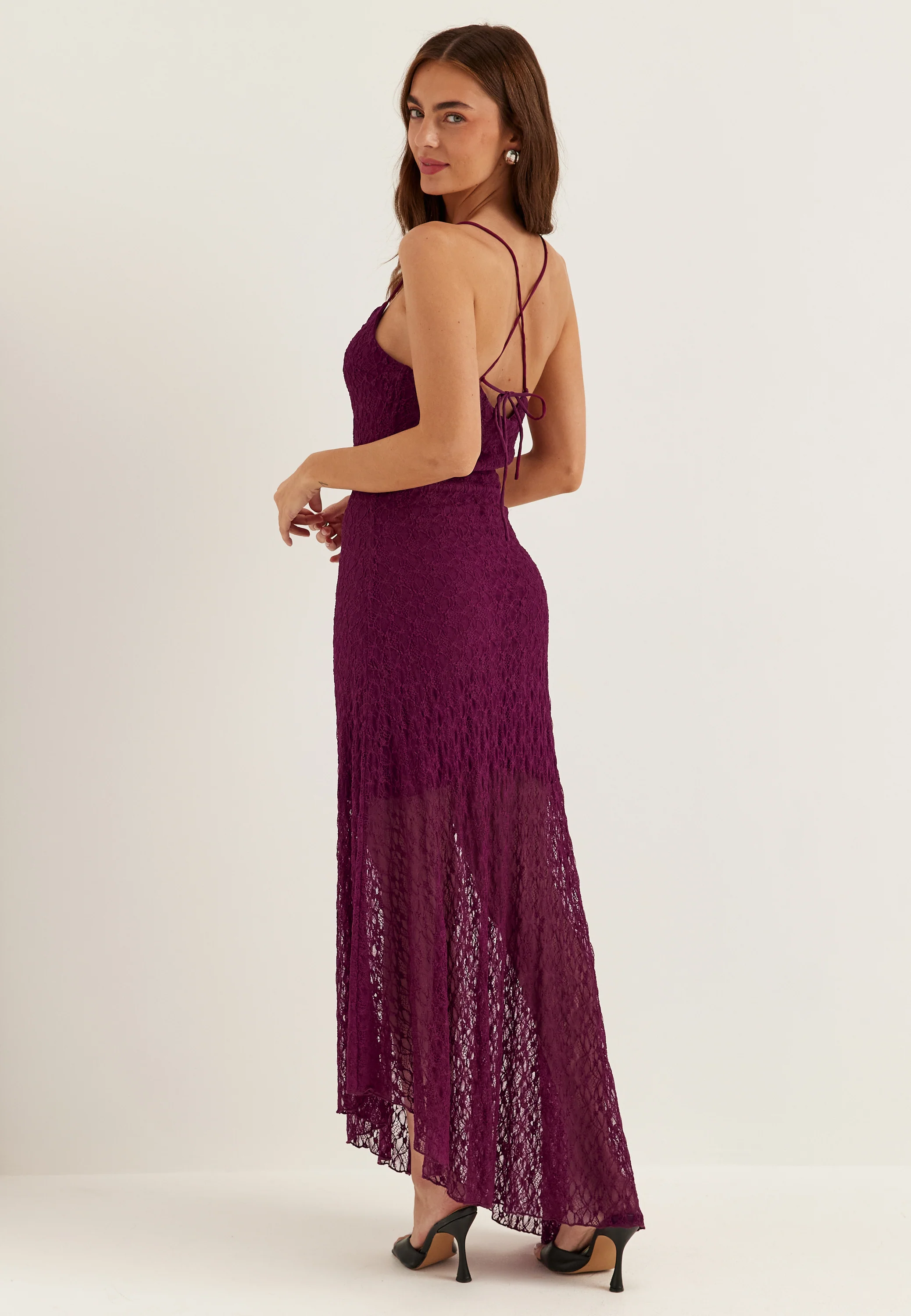 Slip Lace Ankle Dress - Image 2