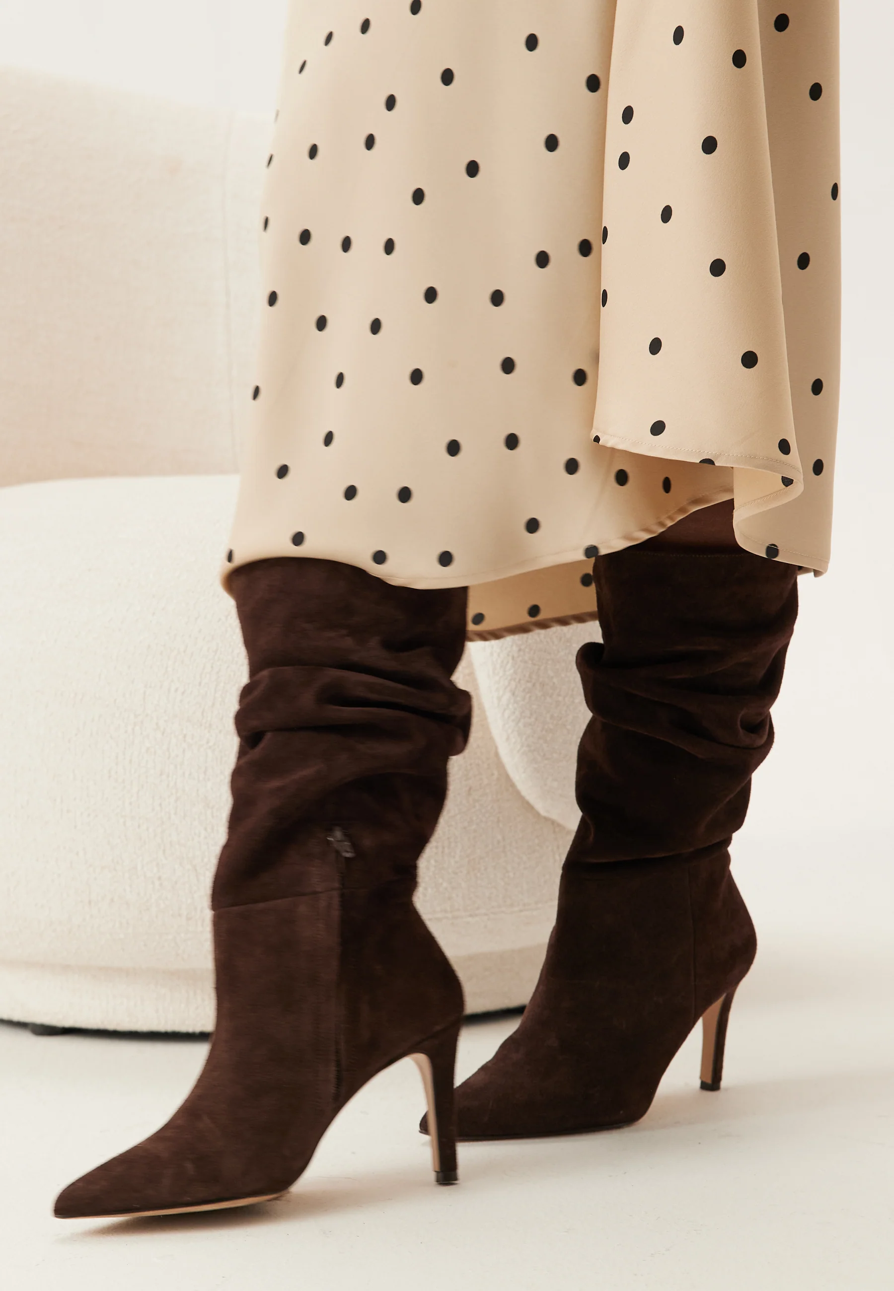 Slouchy Suede Boot - Image 3