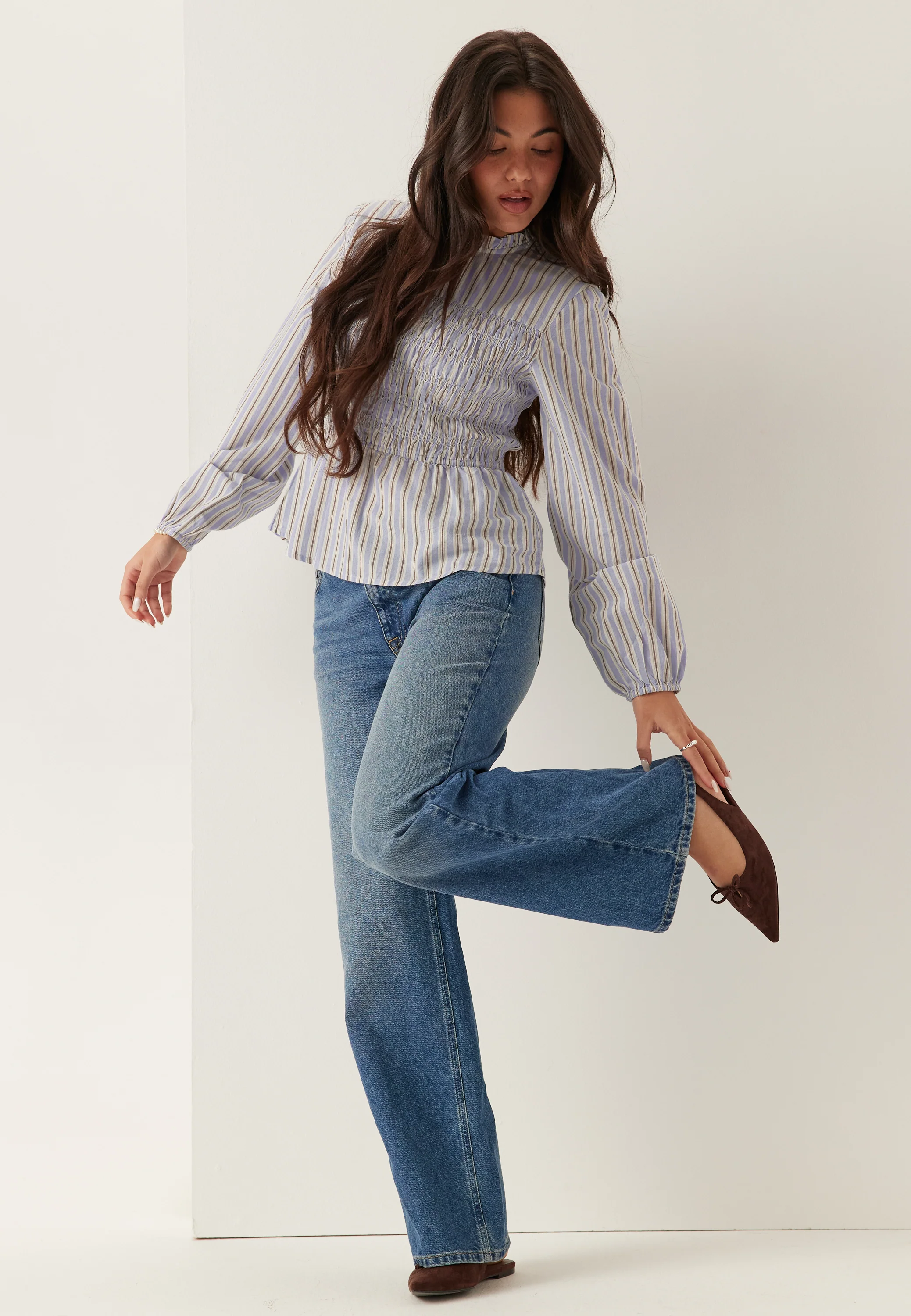 Smock Cotton Blouse