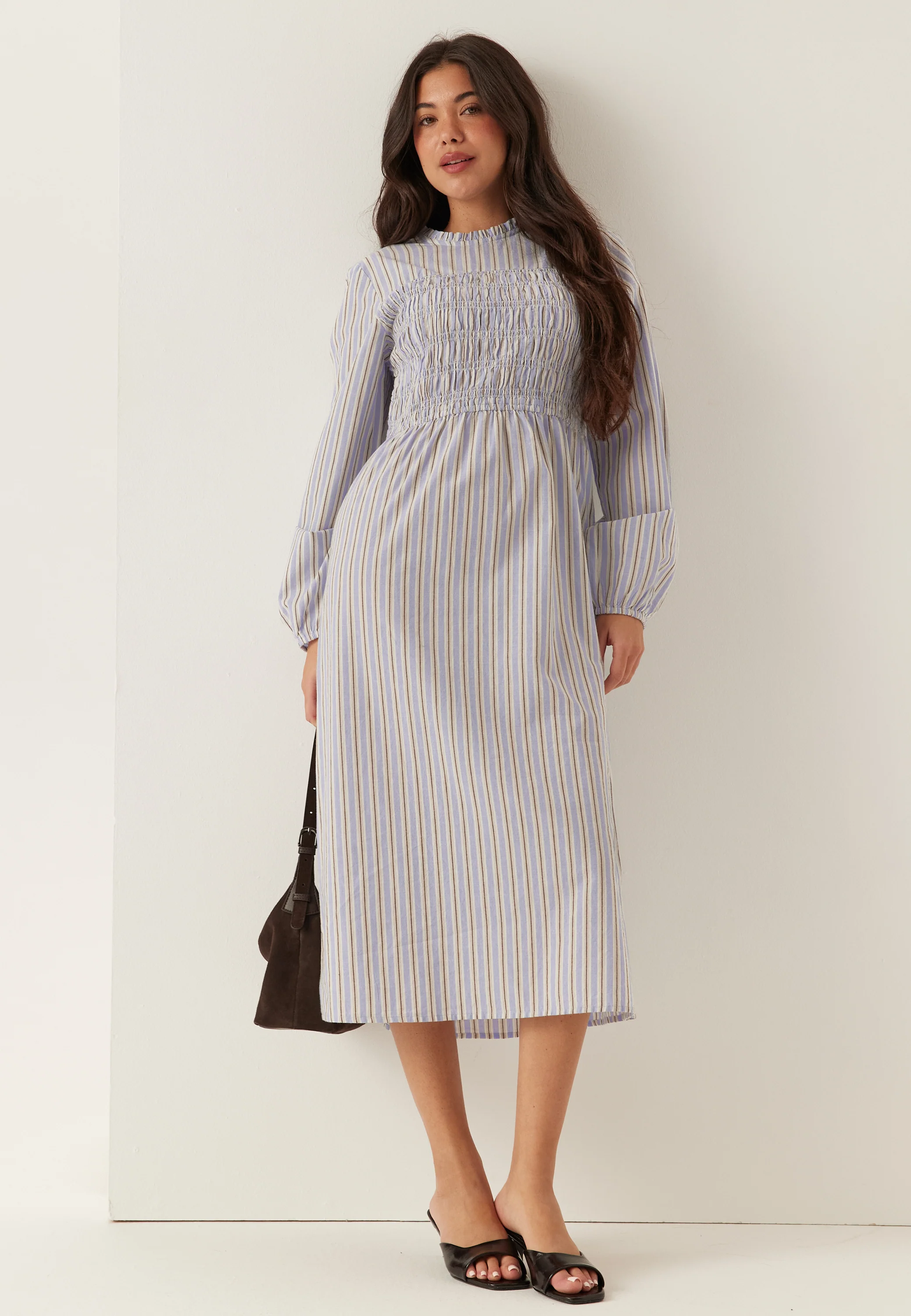Smock Cotton Dress - Image 3