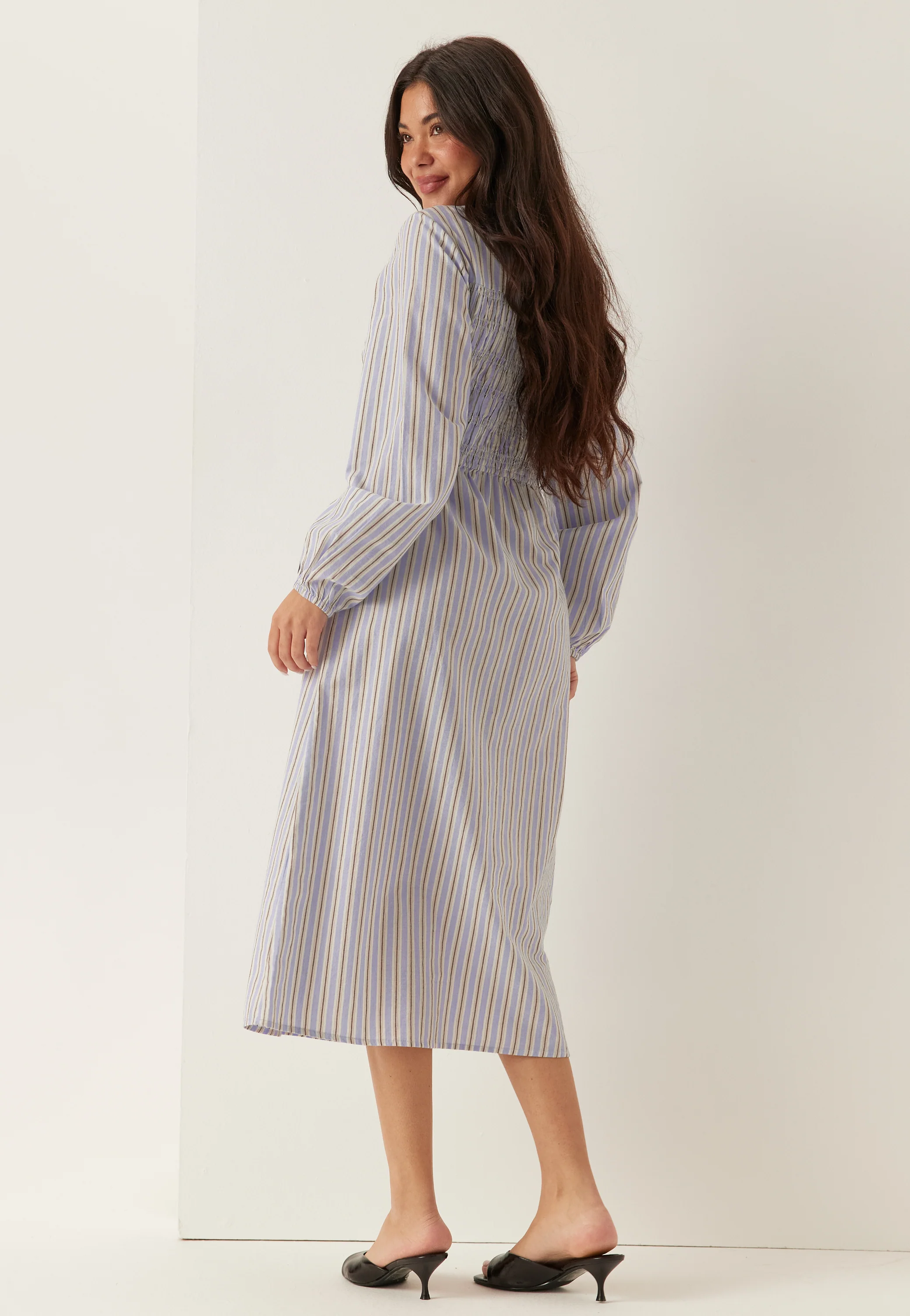 Smock Cotton Dress - Image 4