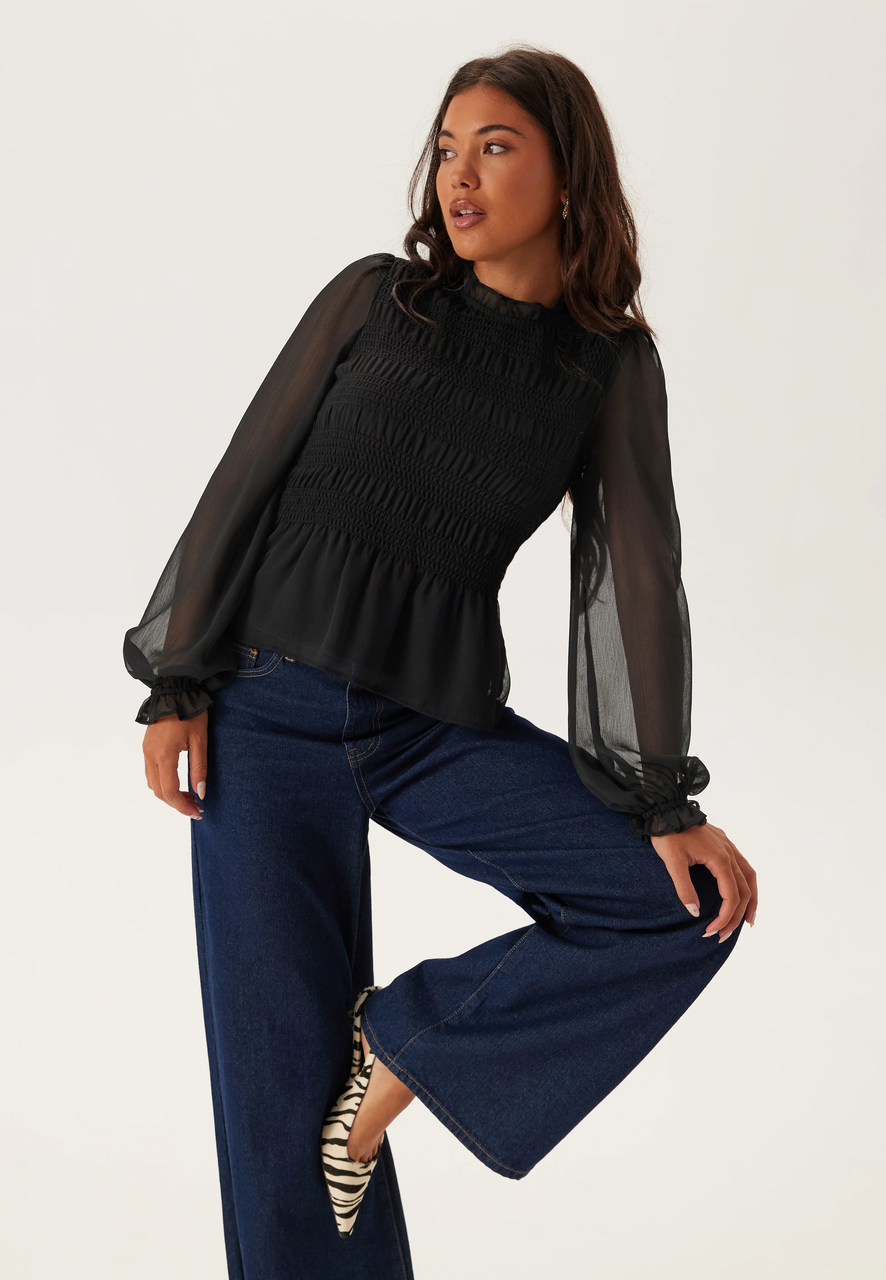 Smock L/S Blouse - Image 2