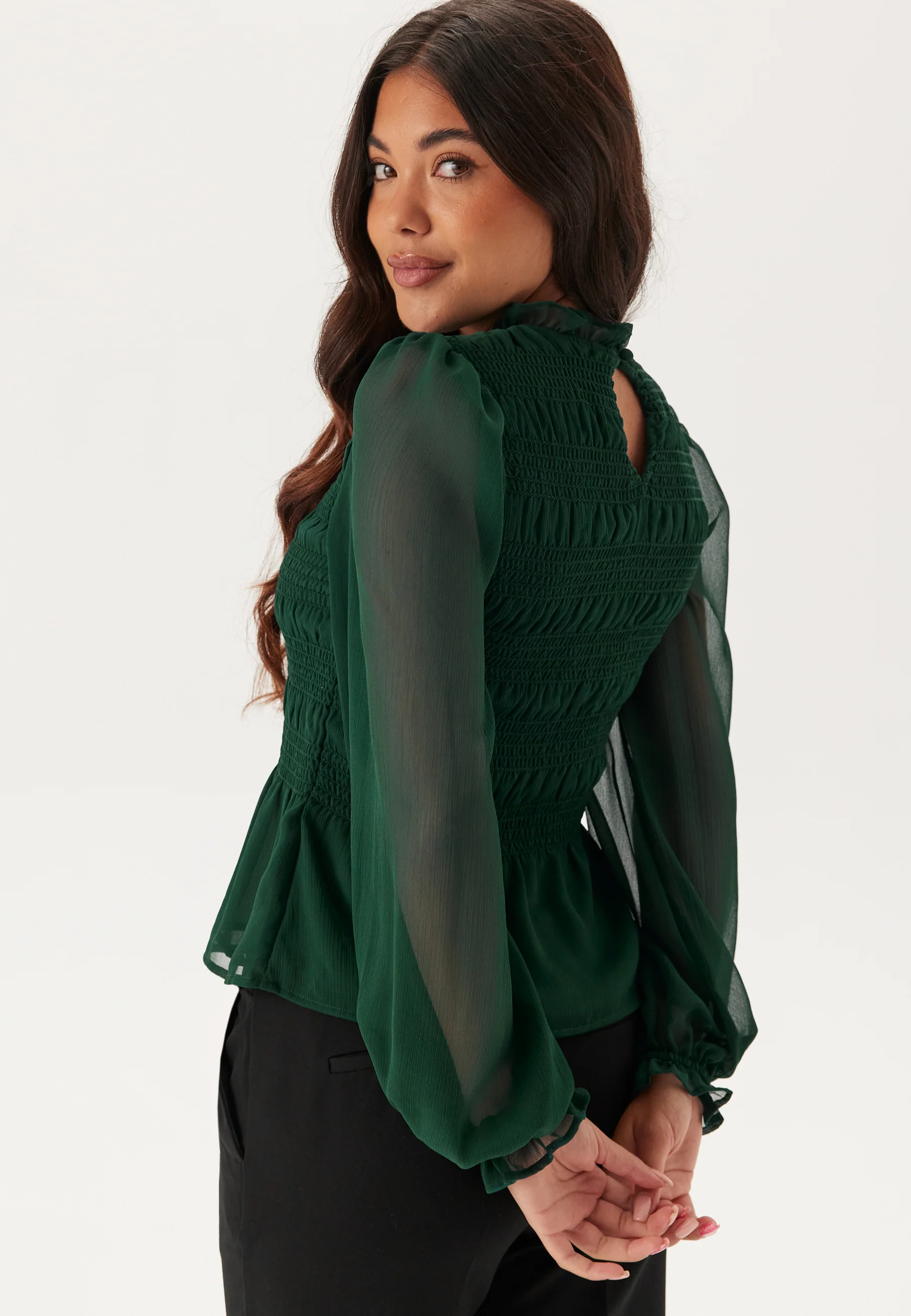 Smock L/S Blouse - Image 2