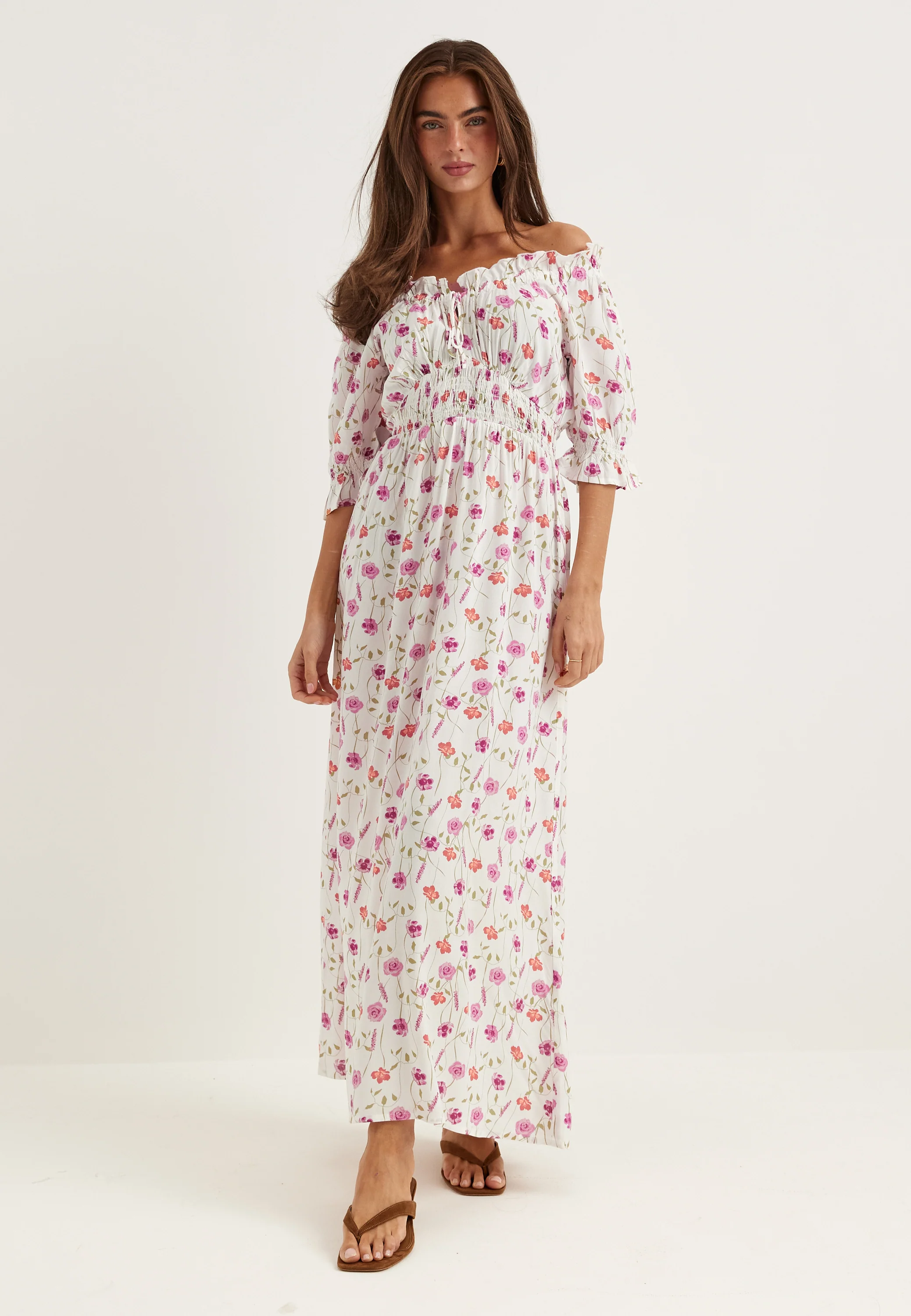 Smock Maxi Dress - Image 2