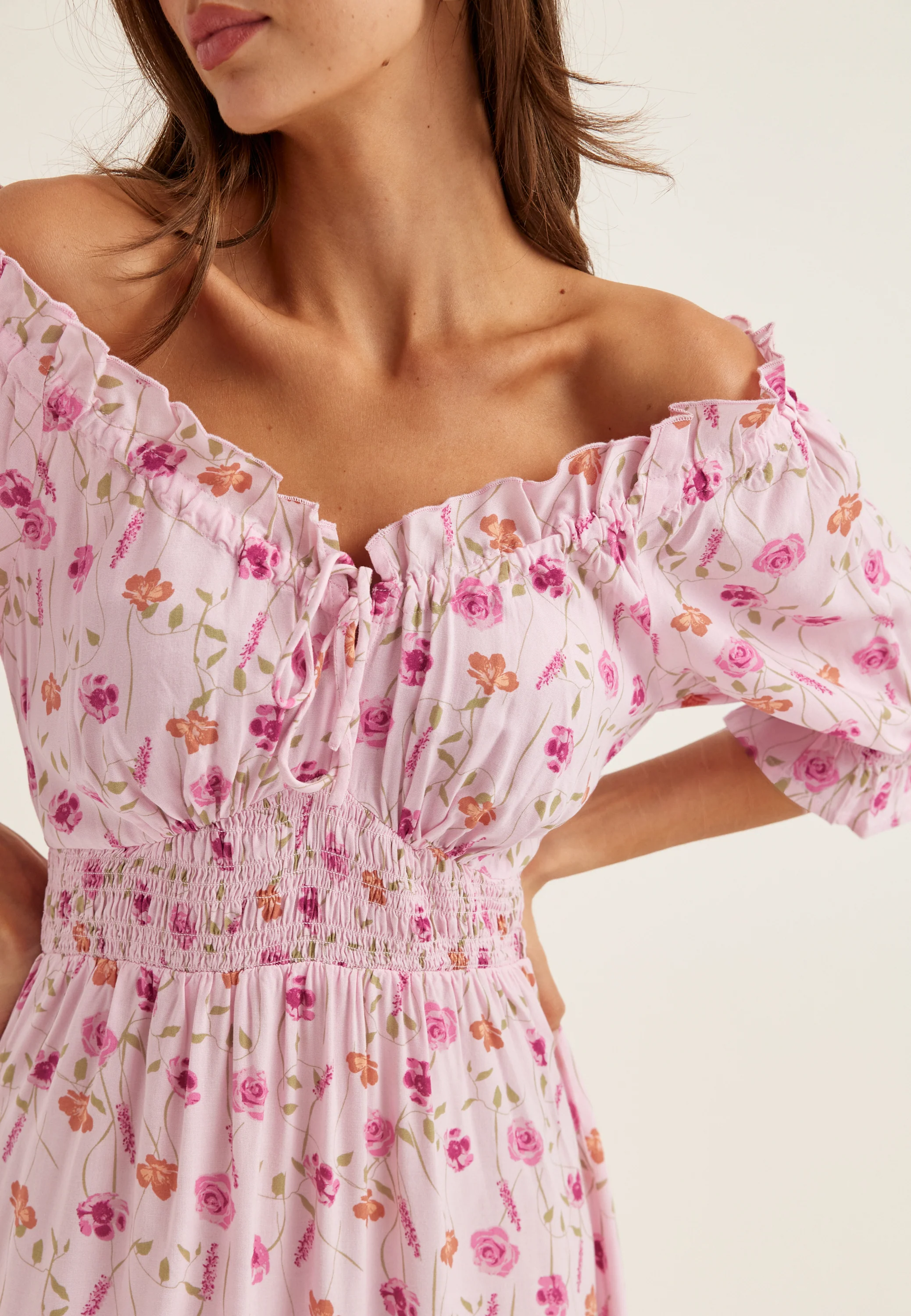 Smock Maxi Dress - Image 4