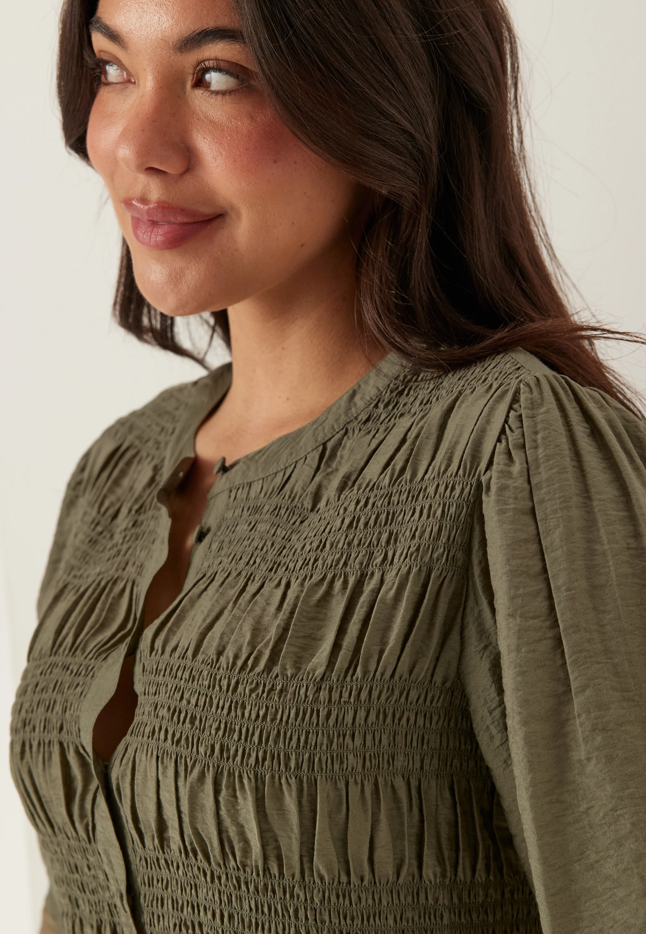 Smock Midi Dress - Image 3
