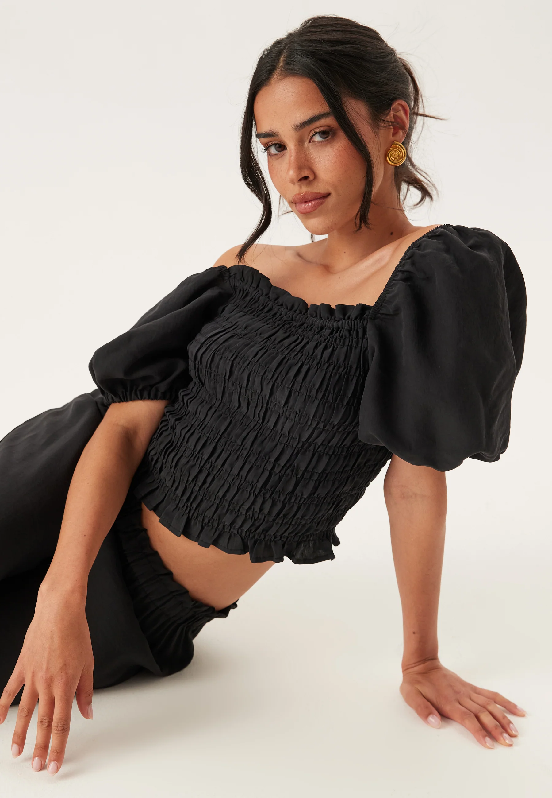 Smock Modal Blouse - Image 5