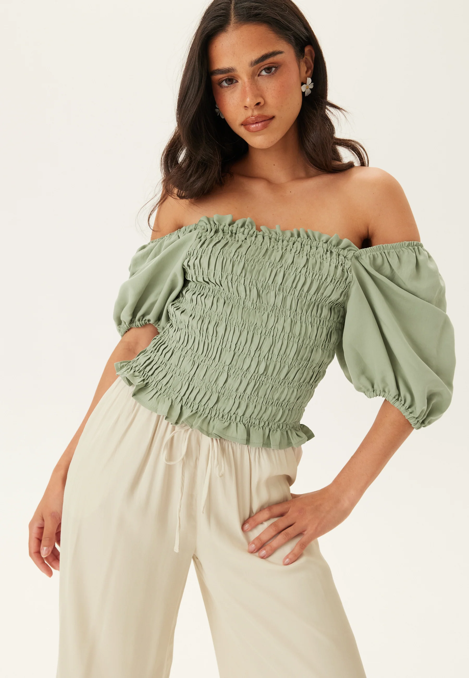 Smock Modal Blouse - Image 6