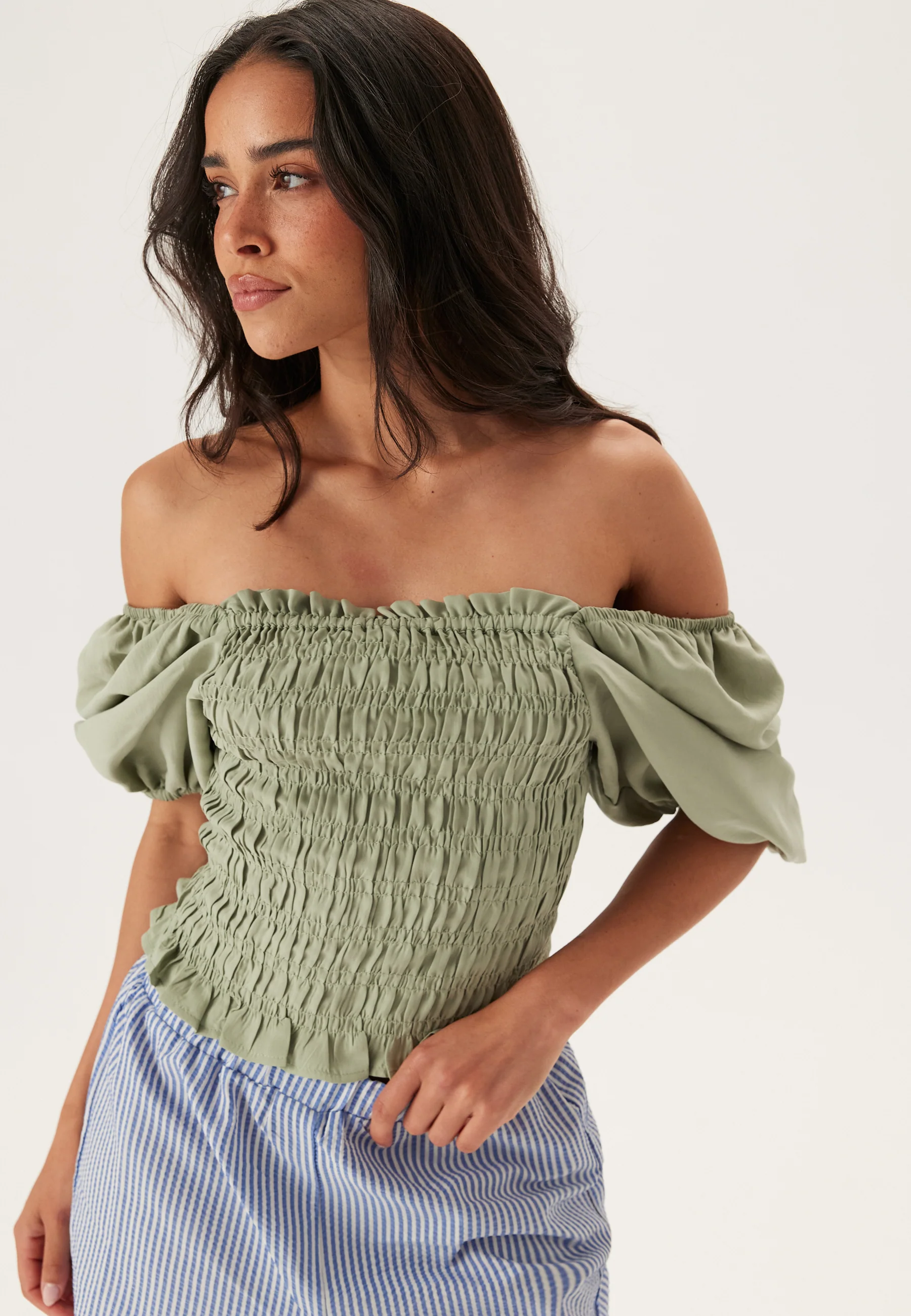 Smock Modal Blouse - Image 7