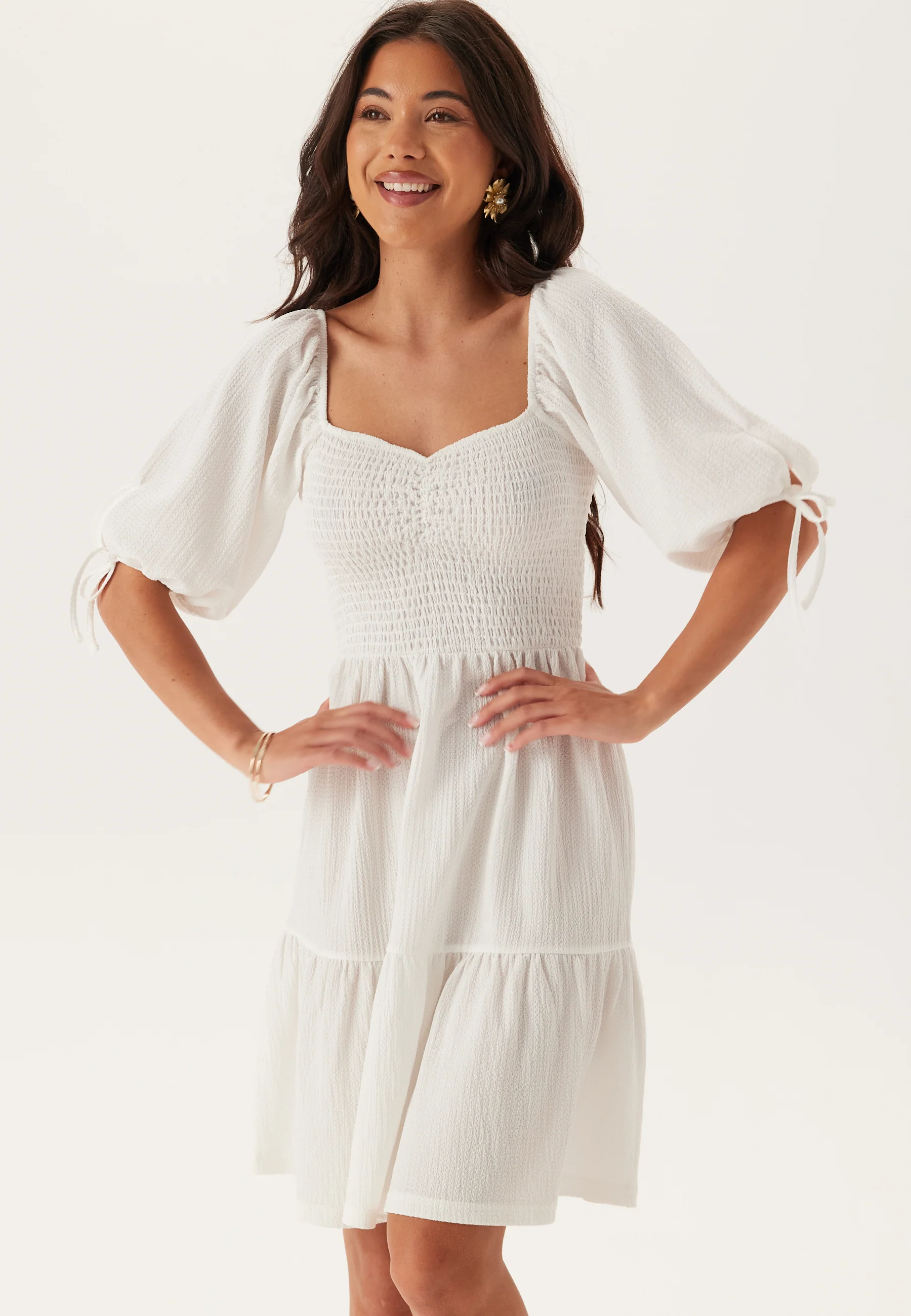 Smock Short Dress