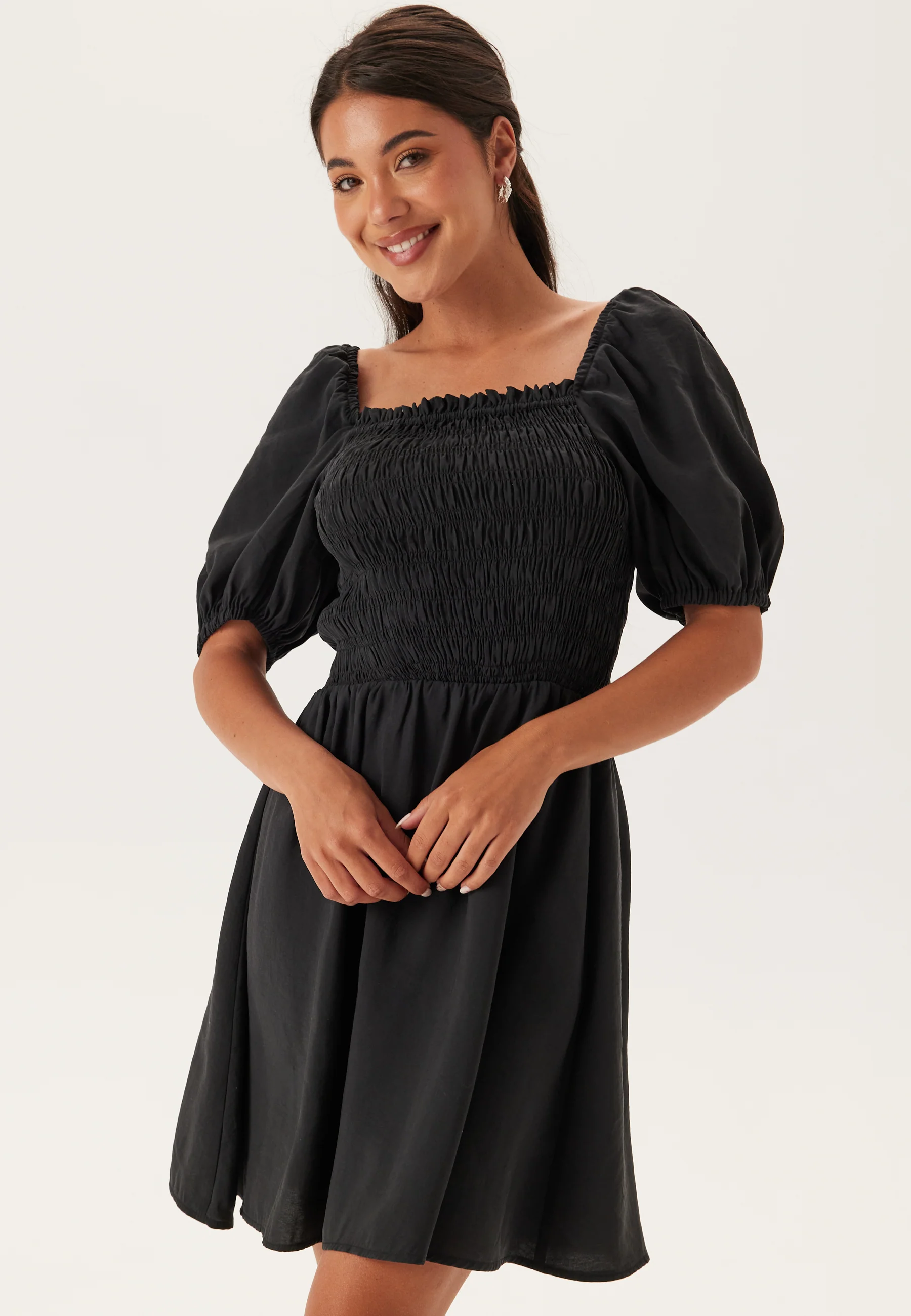 Smock Short Modal Dress - Image 2