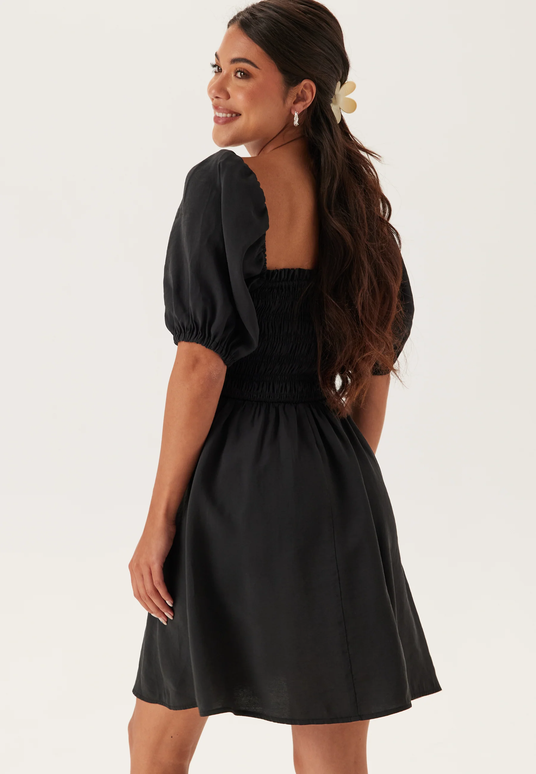 Smock Short Modal Dress - Image 3