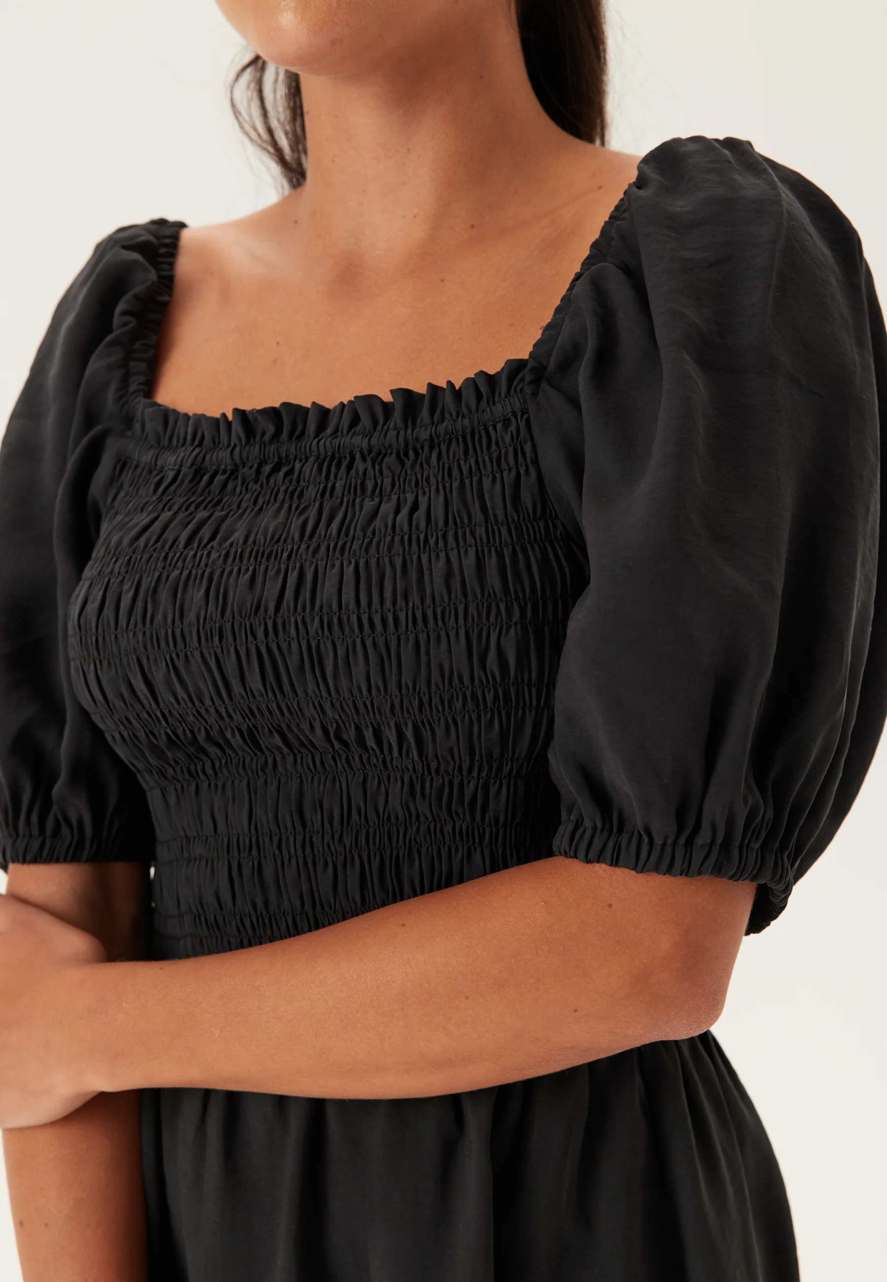 Smock Short Modal Dress - Image 4