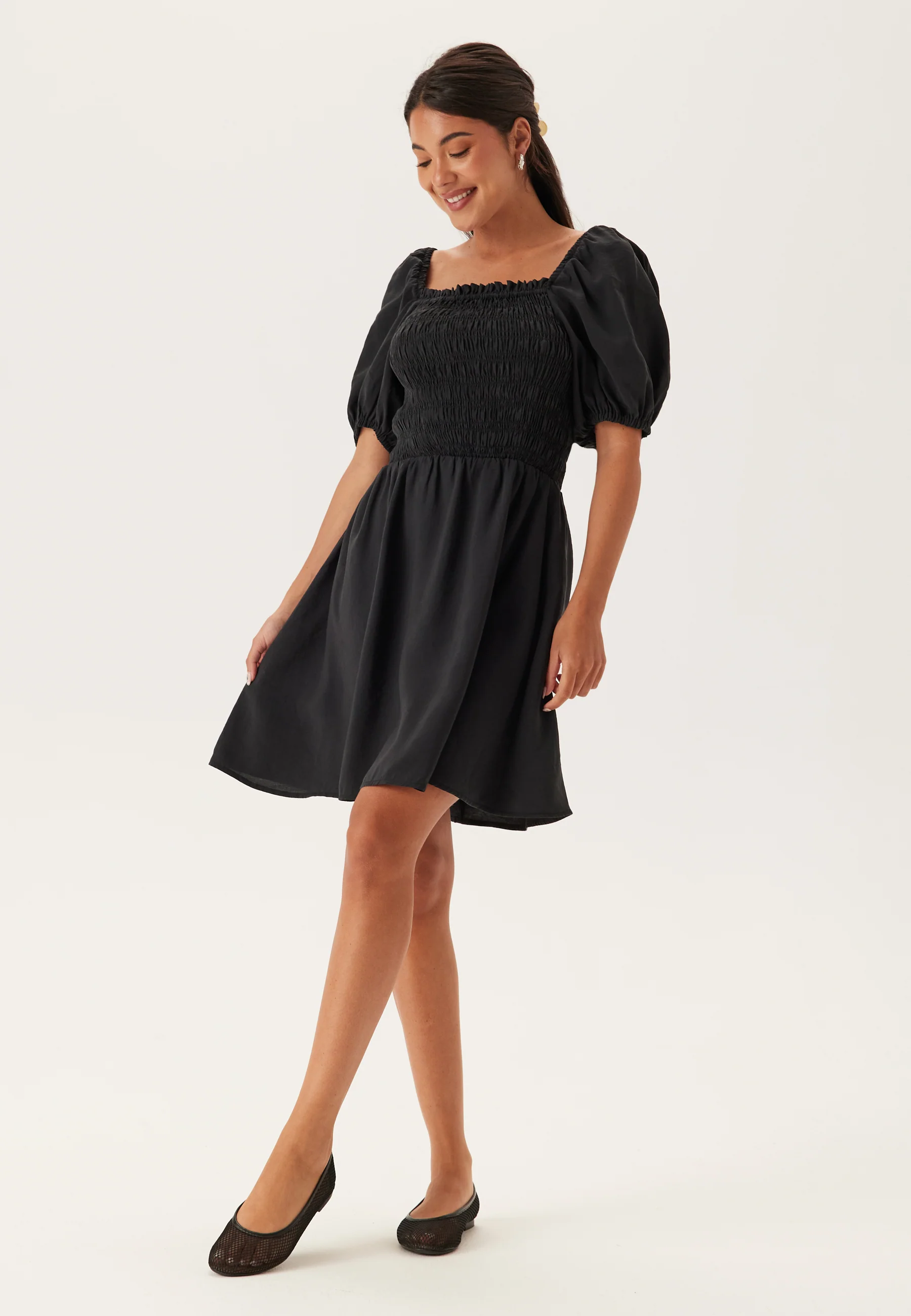 Smock Short Modal Dress - Image 5
