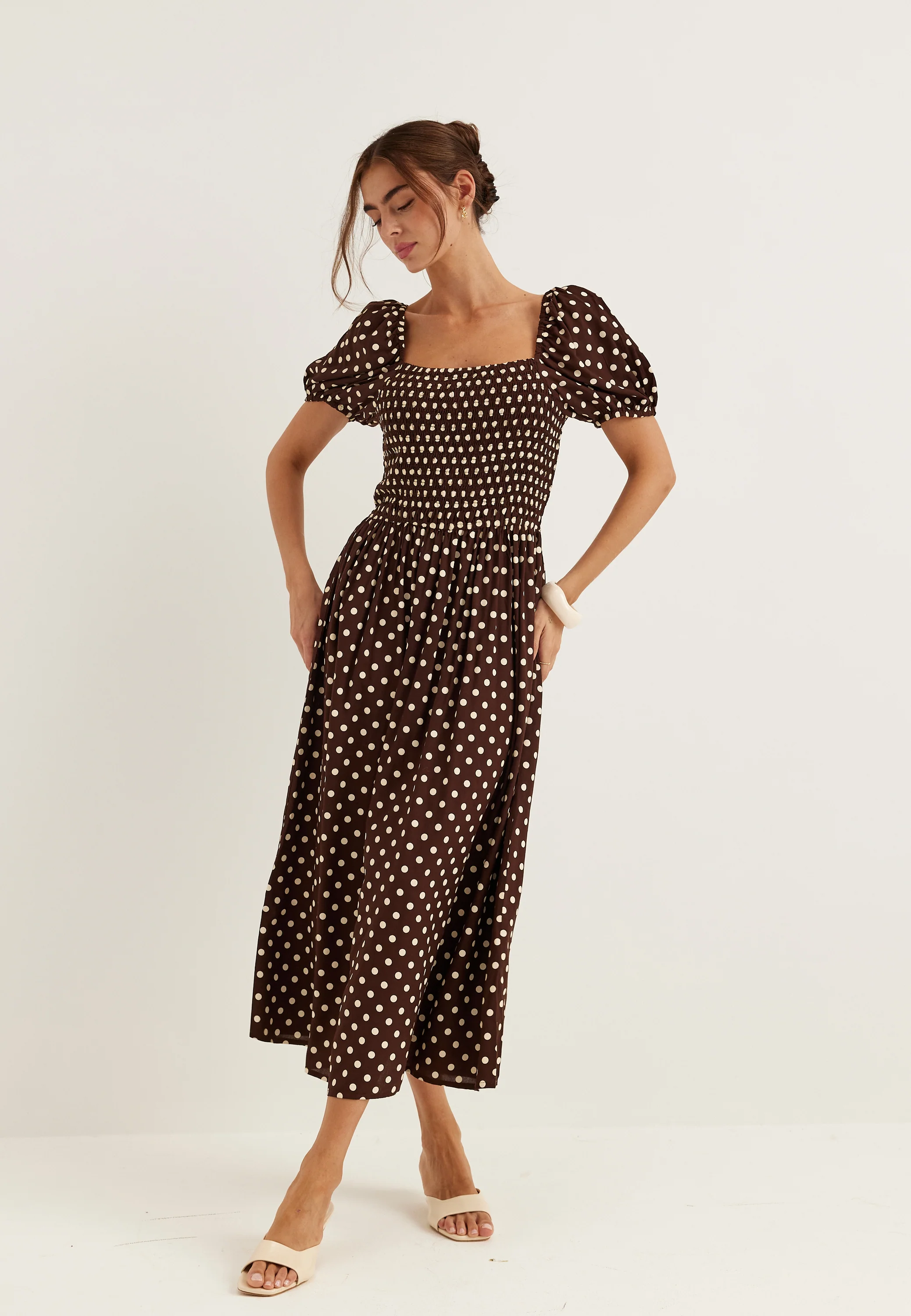Smock Viscose Dress - Image 2