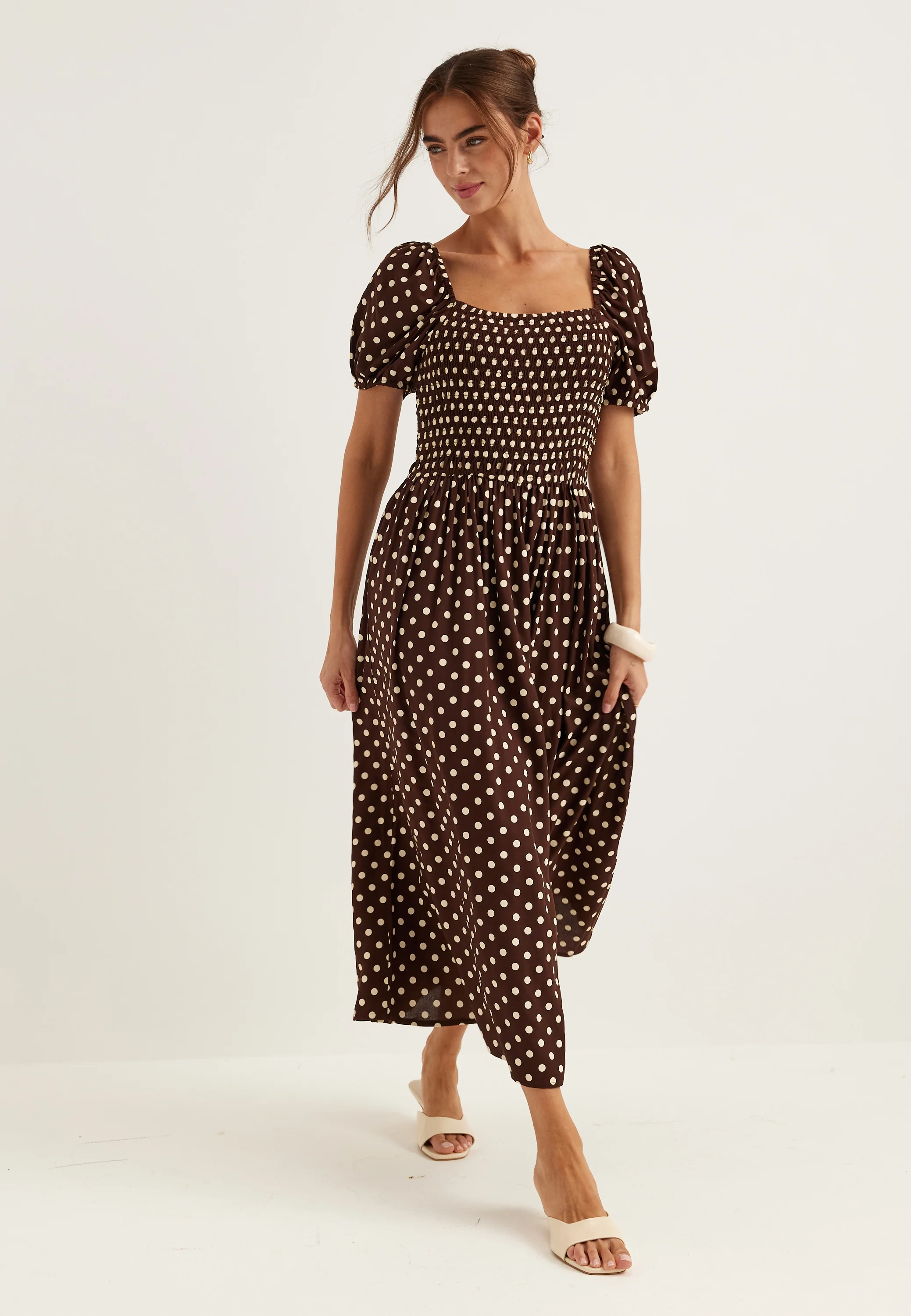 Smock Viscose Dress - Image 4