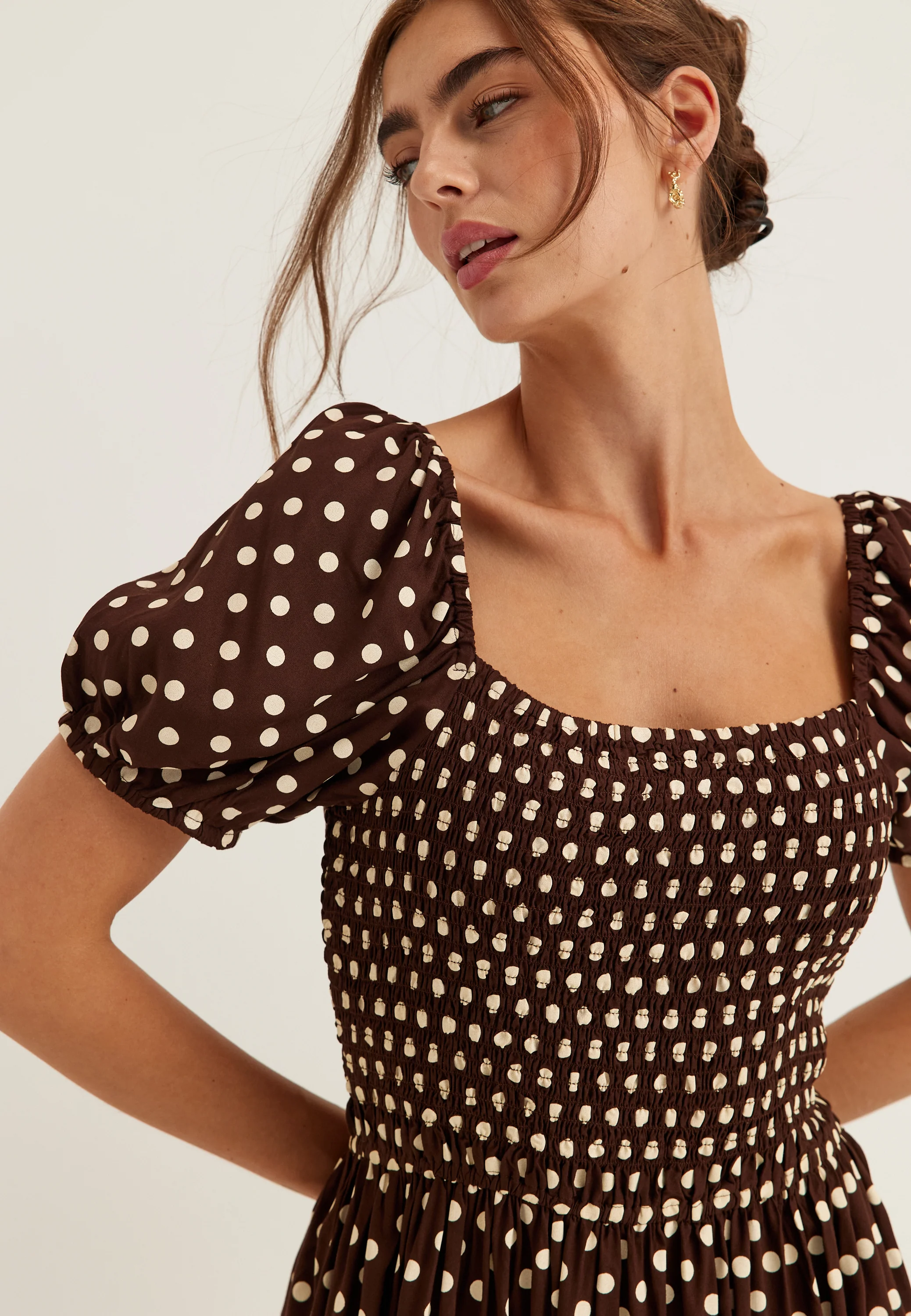 Smock Viscose Dress - Image 6