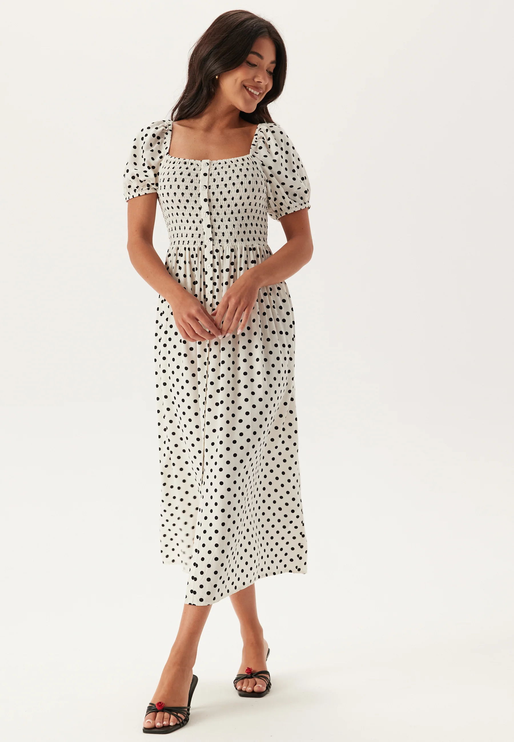 Smock Viscose Dress - Image 5