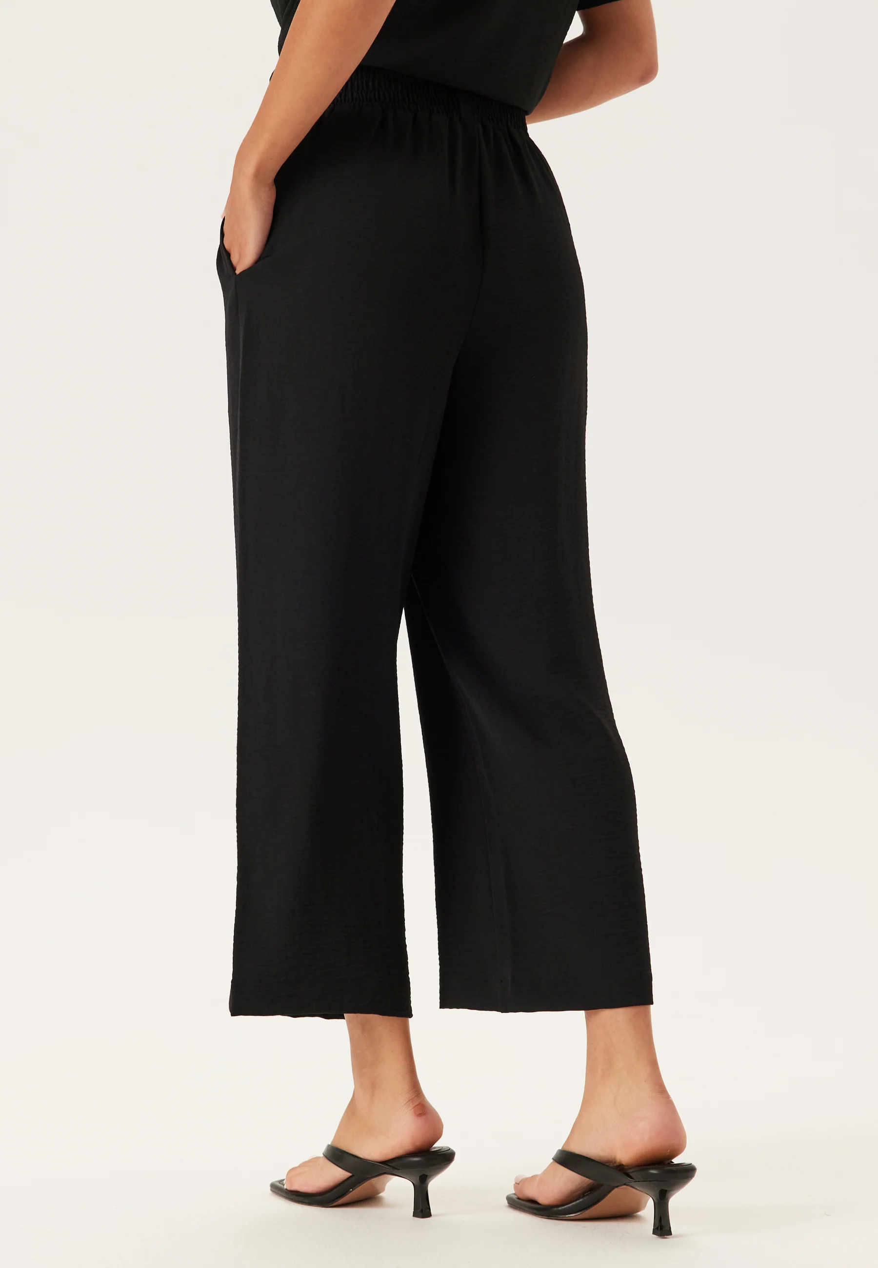 Smock Waist Ankle Trousers - Image 3