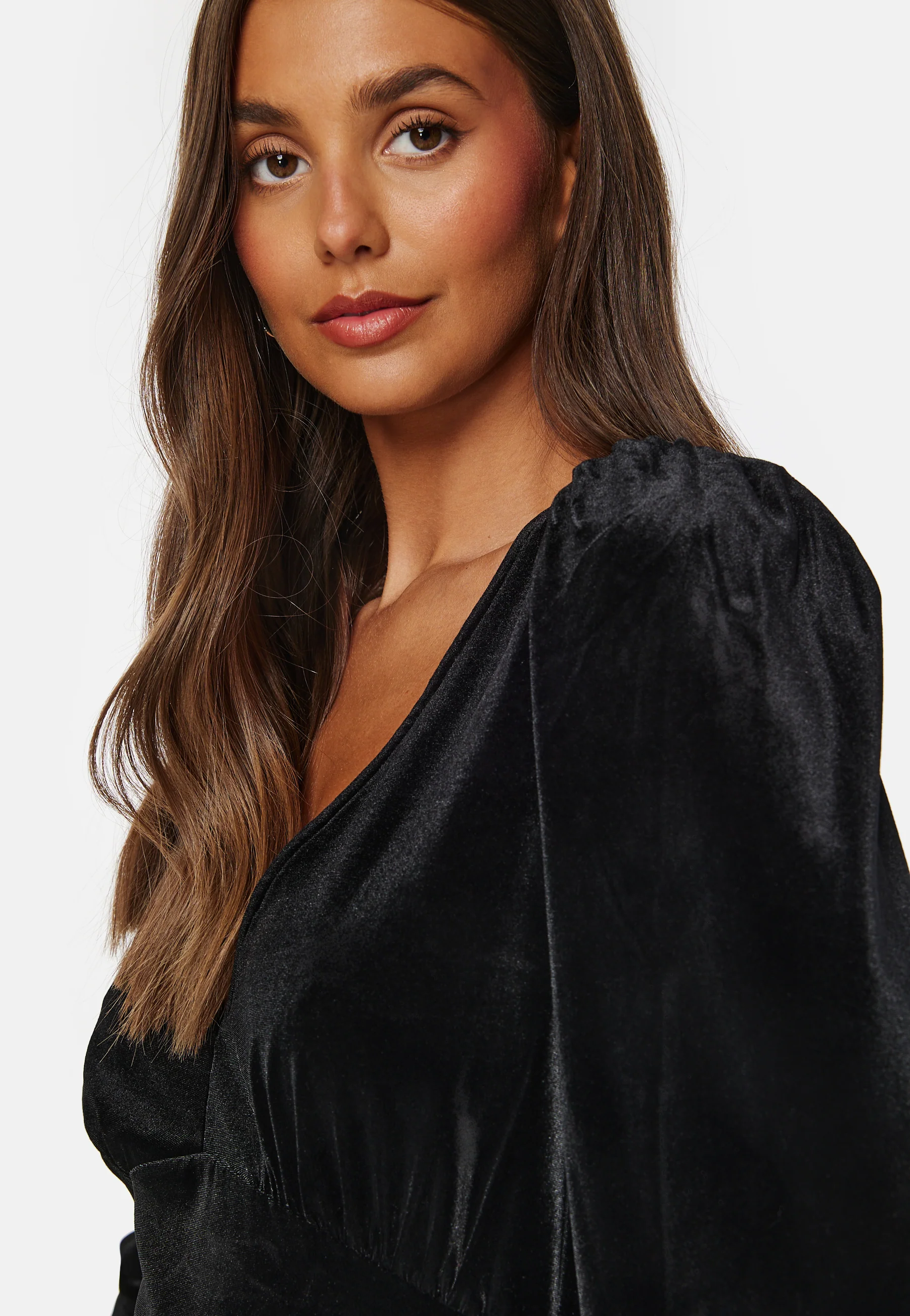 Smooth L/S V-Neck Dress - Image 4
