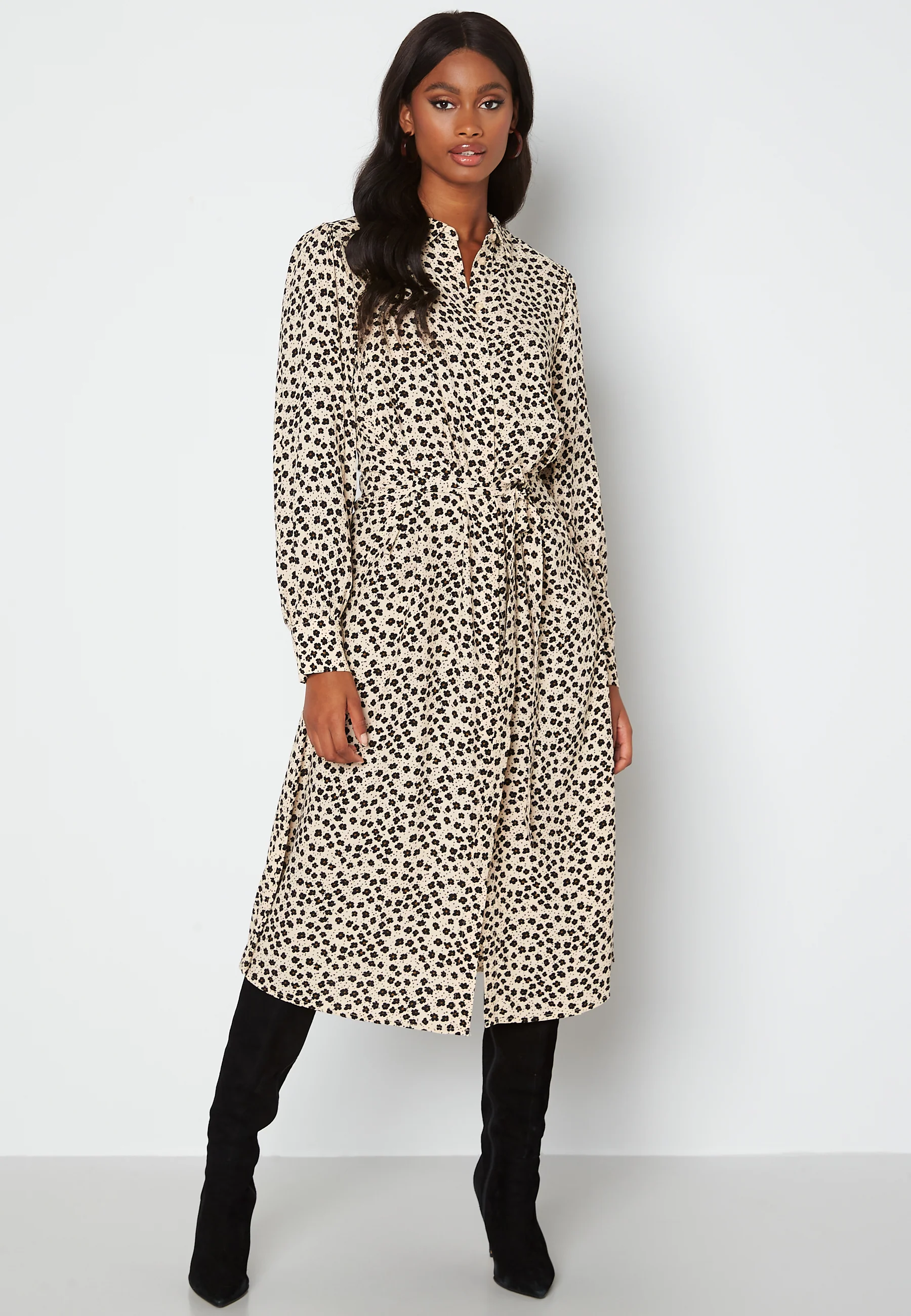 Sofia L/S Shirt Dress