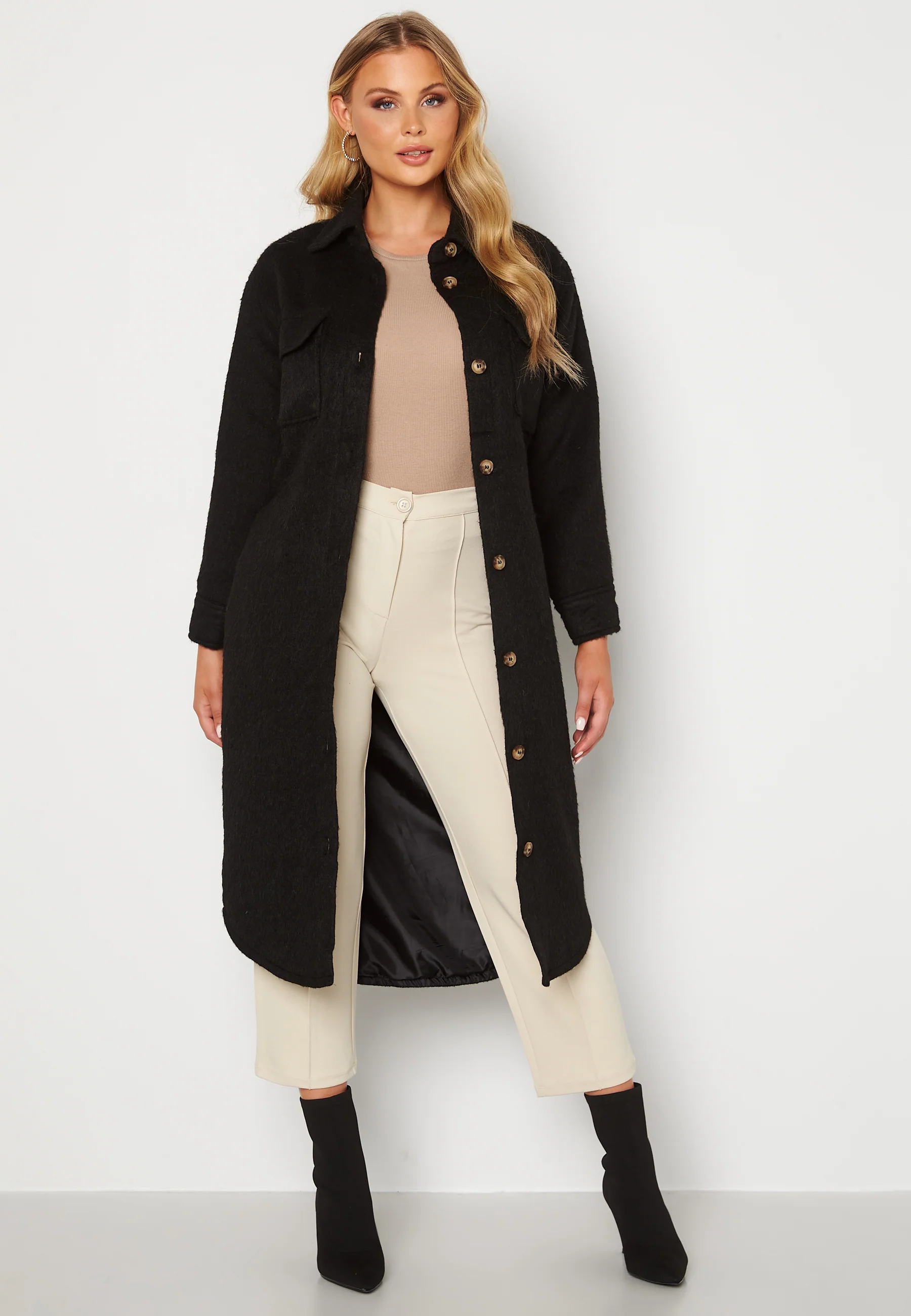 Sofie Shirt Coat Shacket