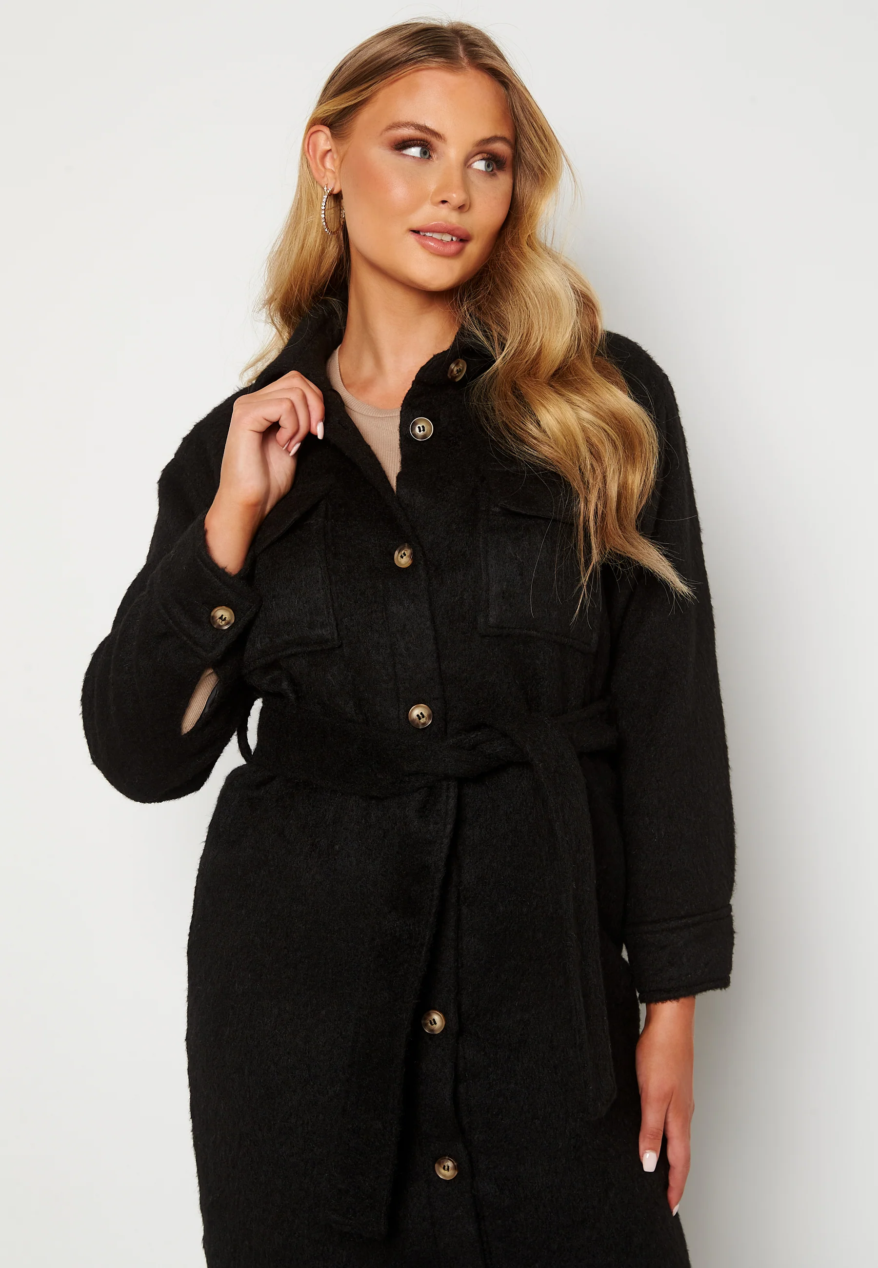Sofie Shirt Coat Shacket - Image 4