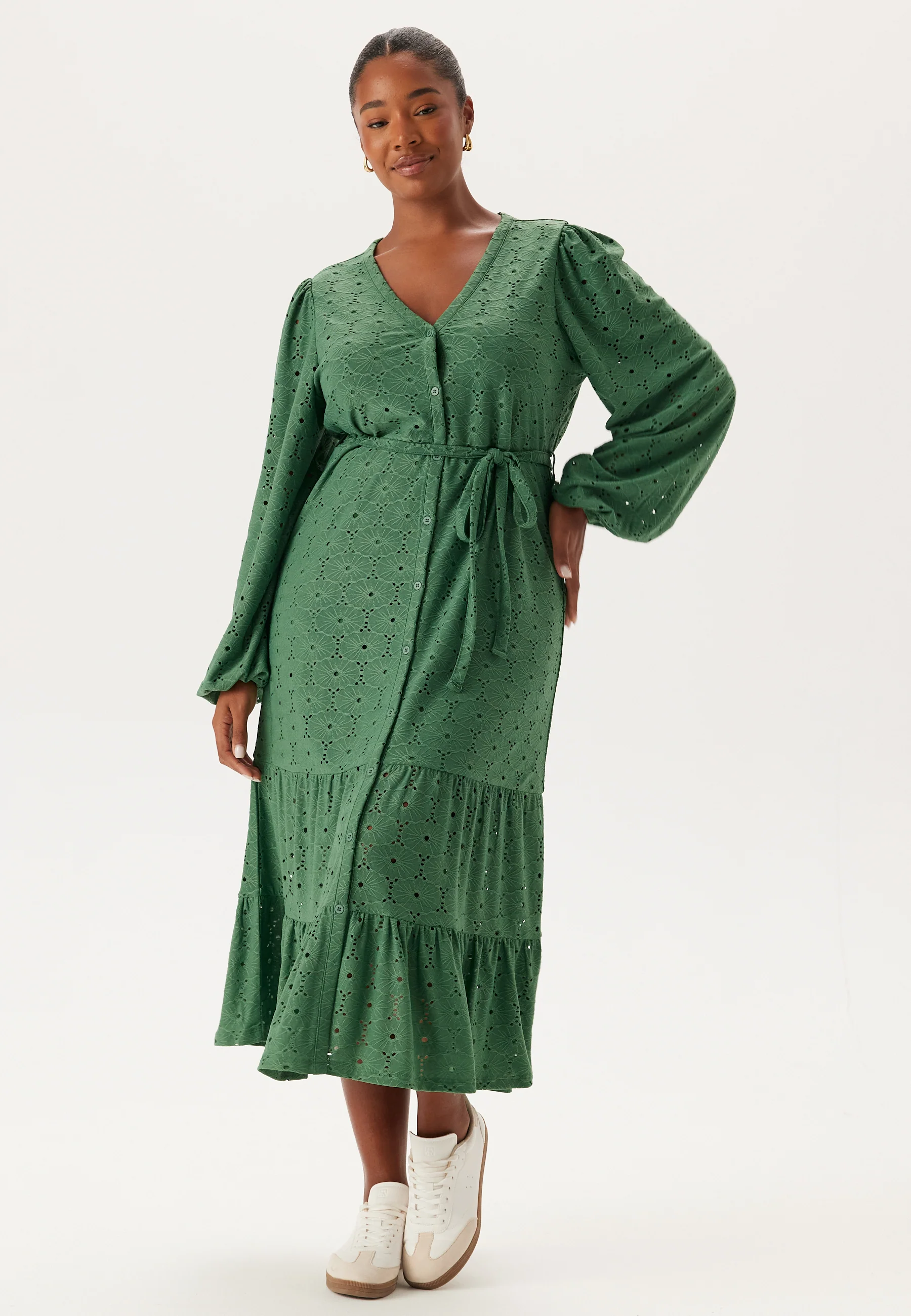 Soft Broderie Anglaise Dress - Image 5