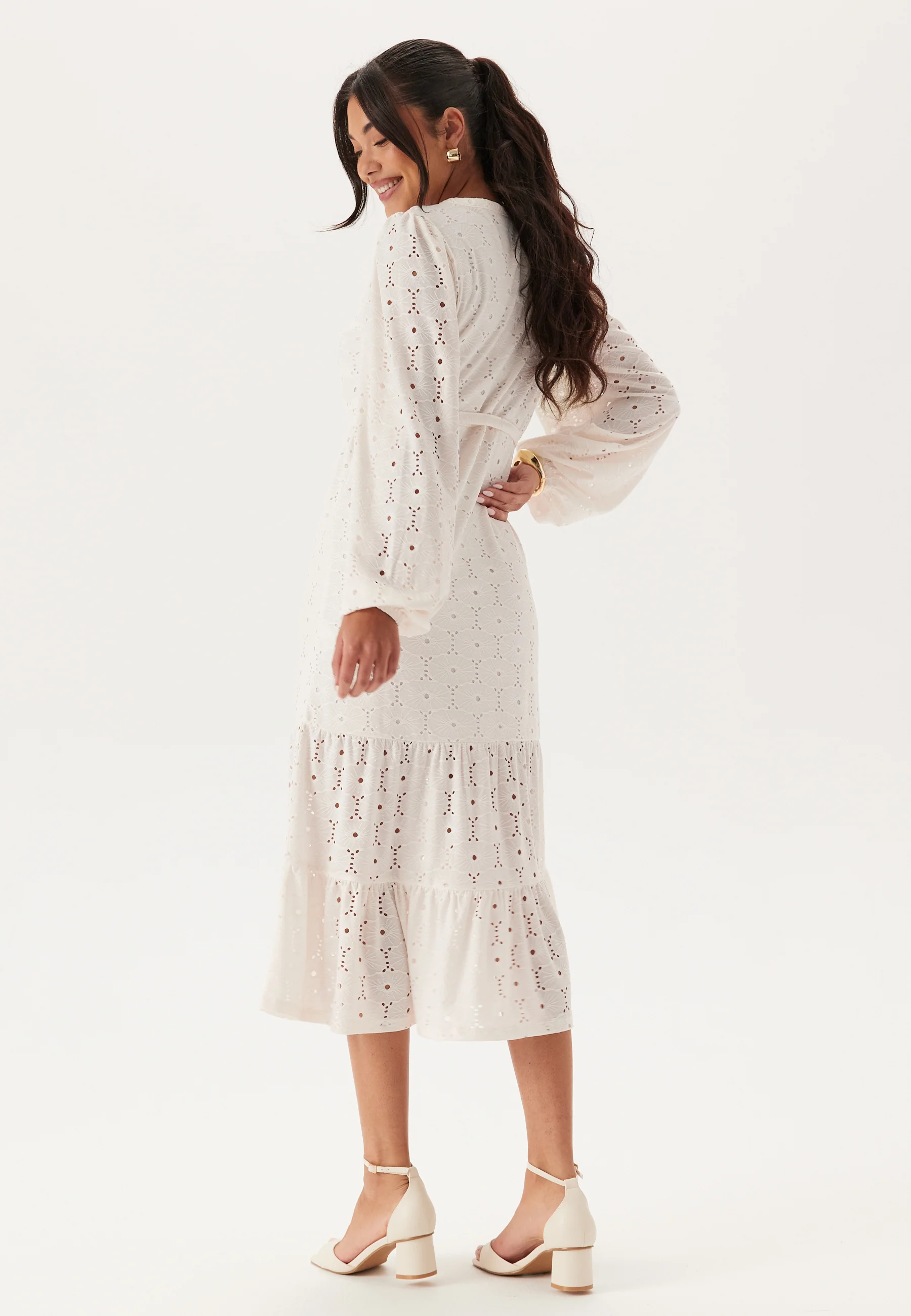 Soft Broderie Anglaise Dress - Image 2