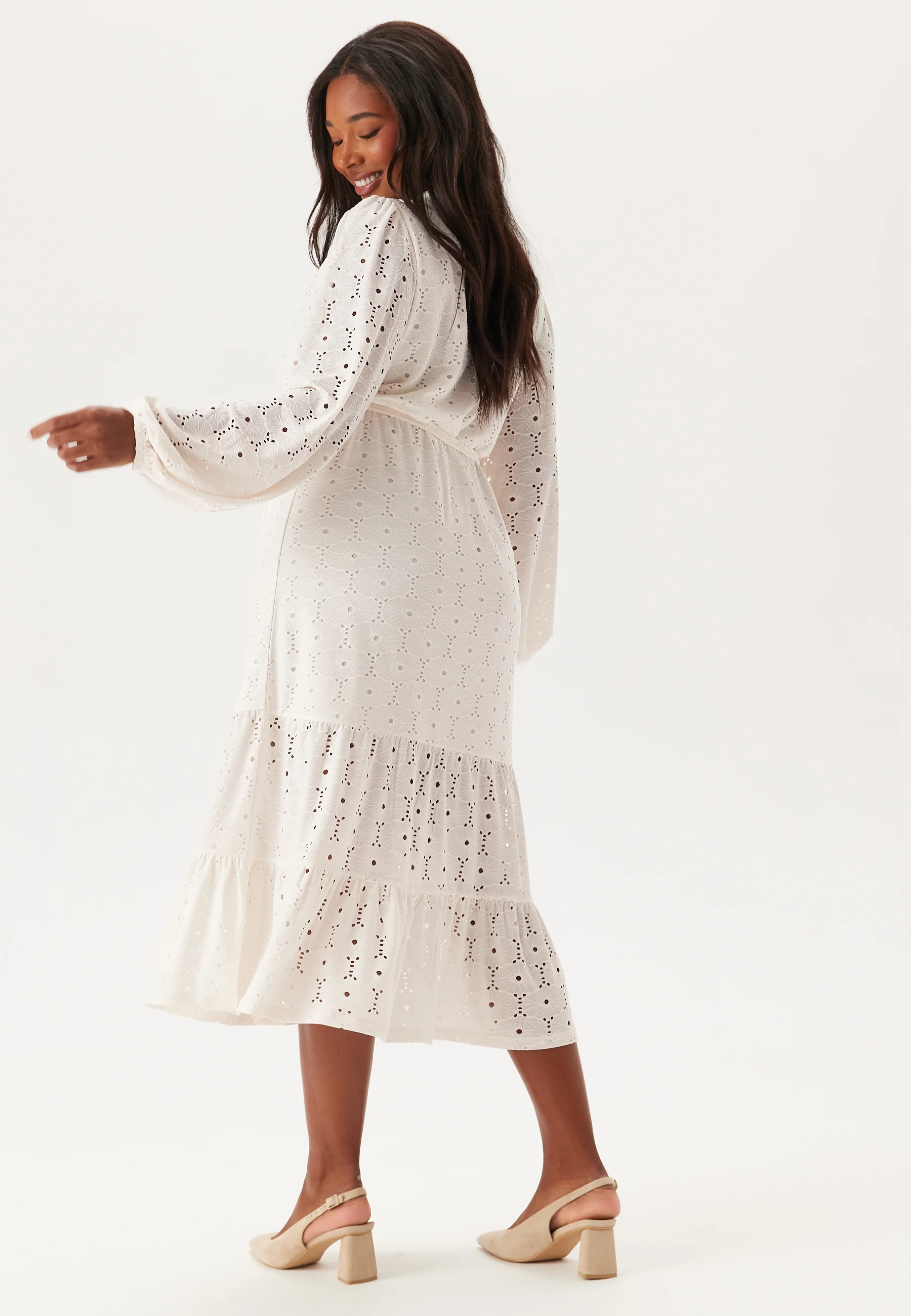 Soft Broderie Anglaise Dress - Image 6