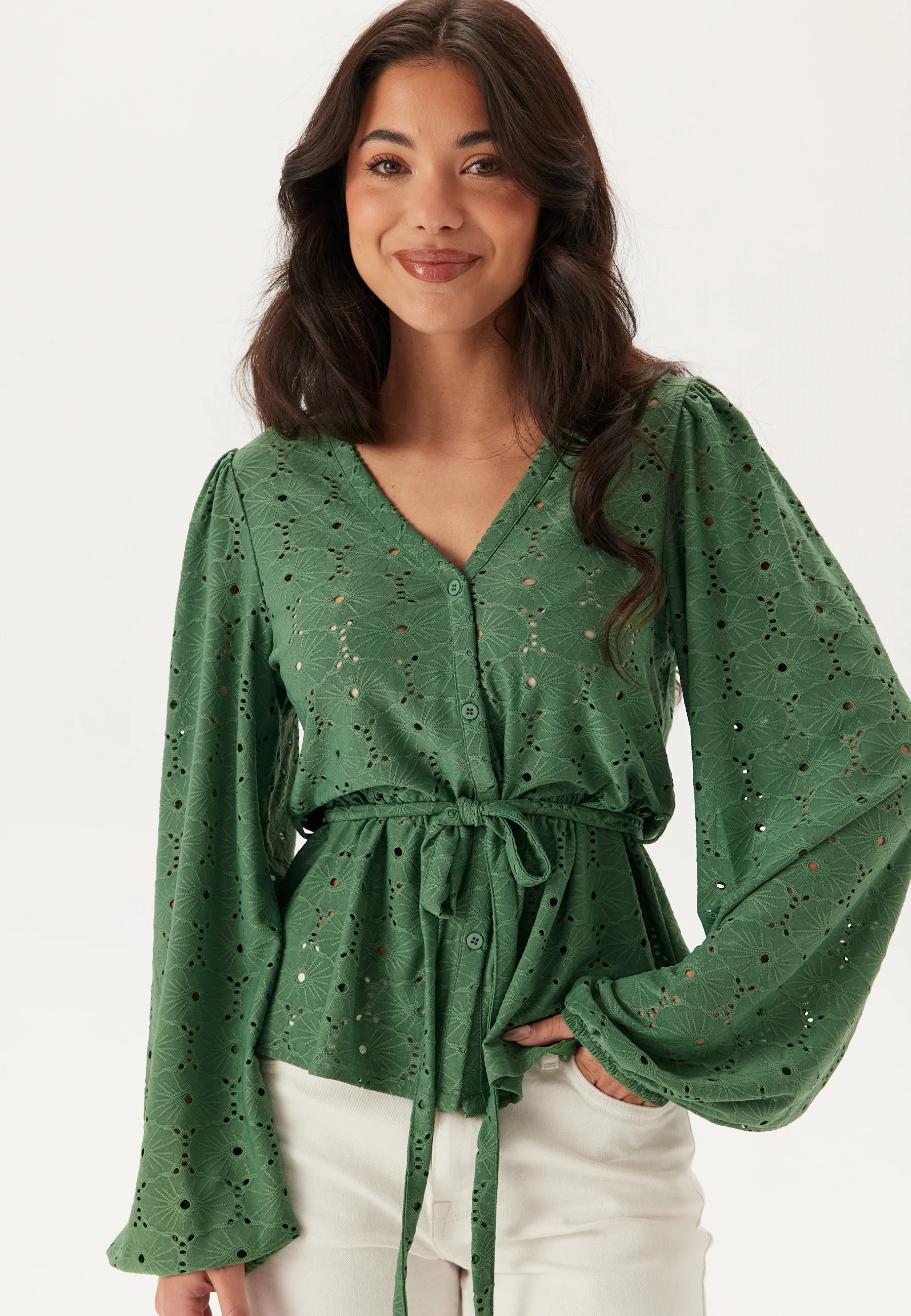 Soft Broderie Anglaise Top