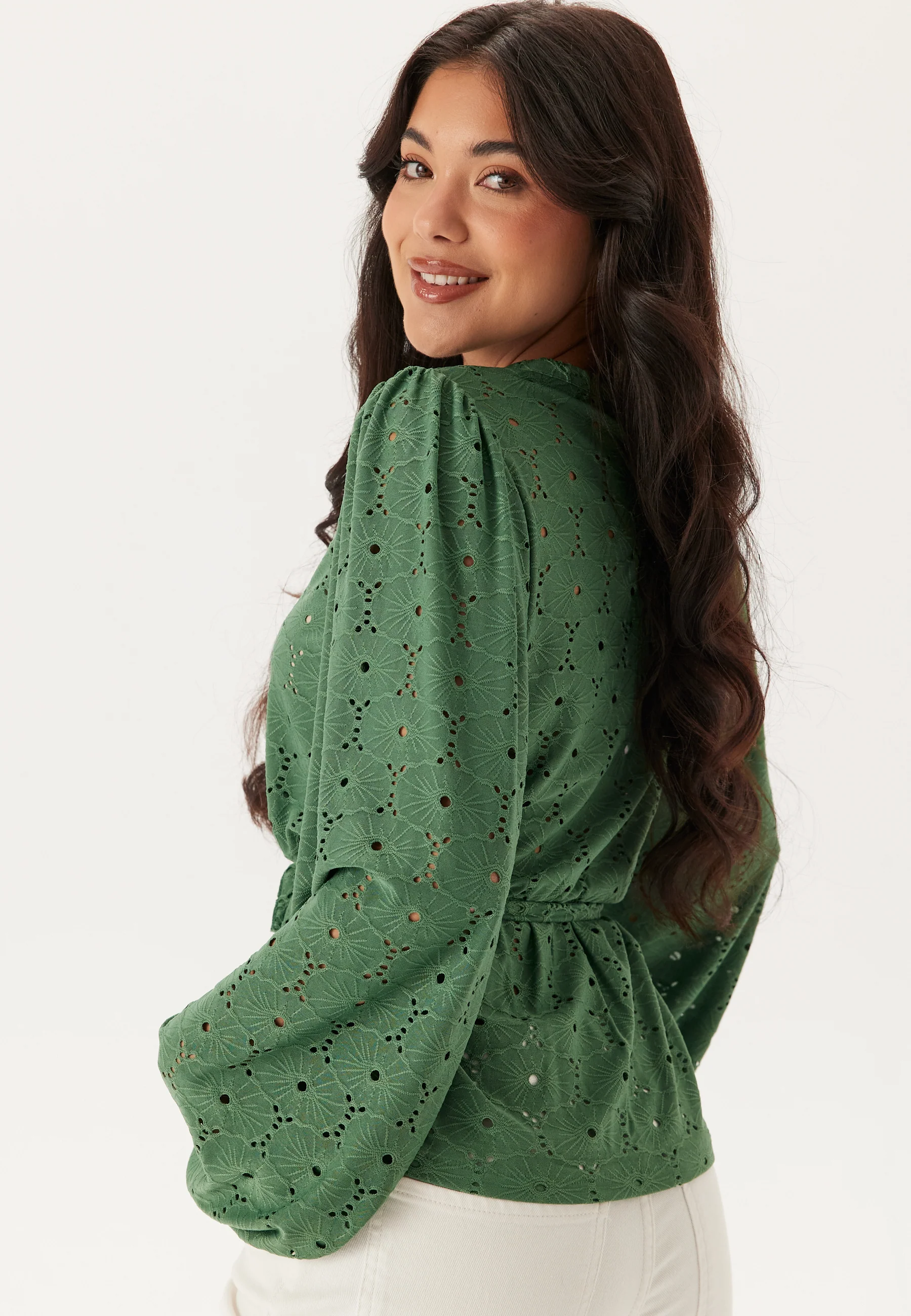 Soft Broderie Anglaise Top - Image 2