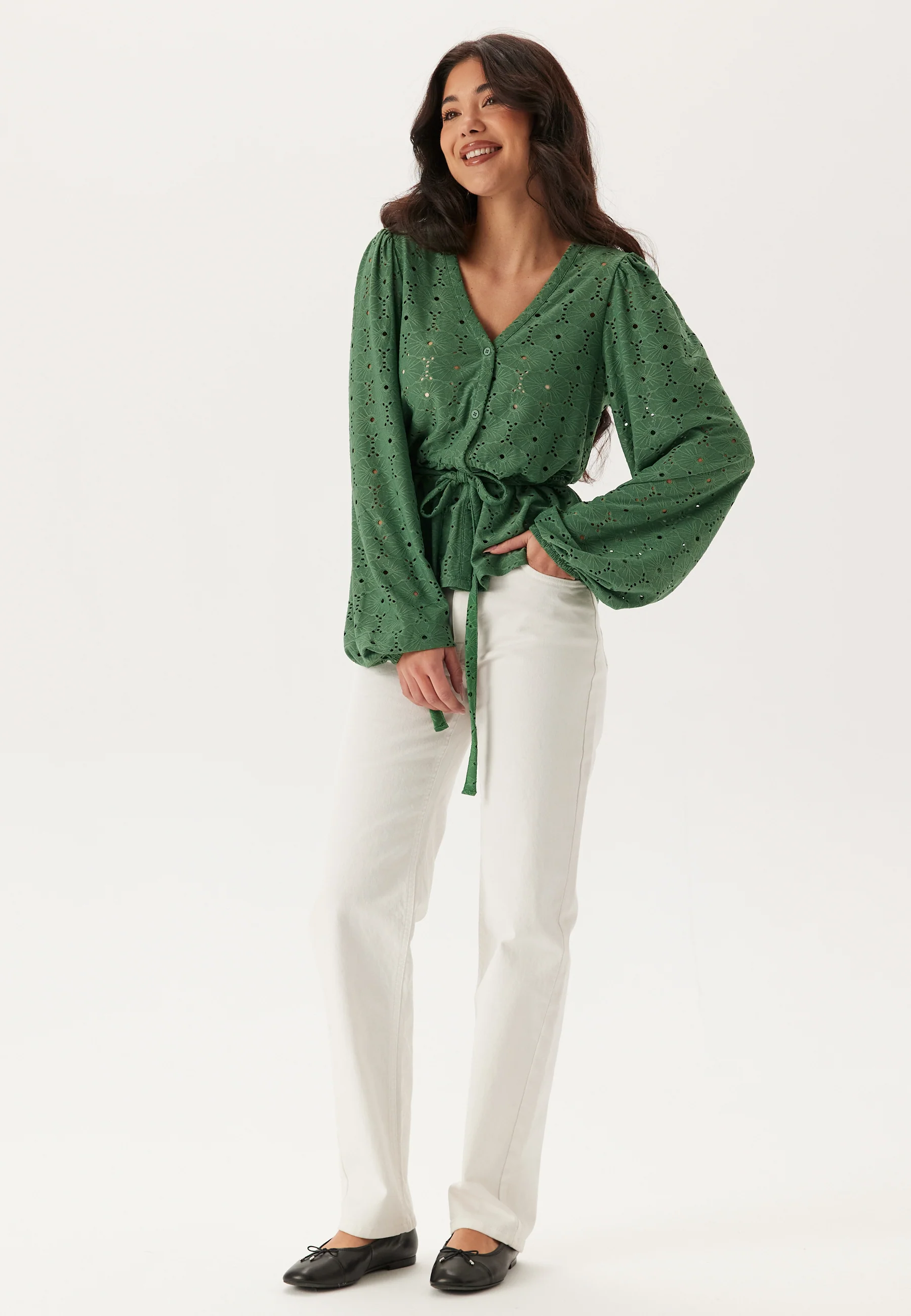 Soft Broderie Anglaise Top - Image 3