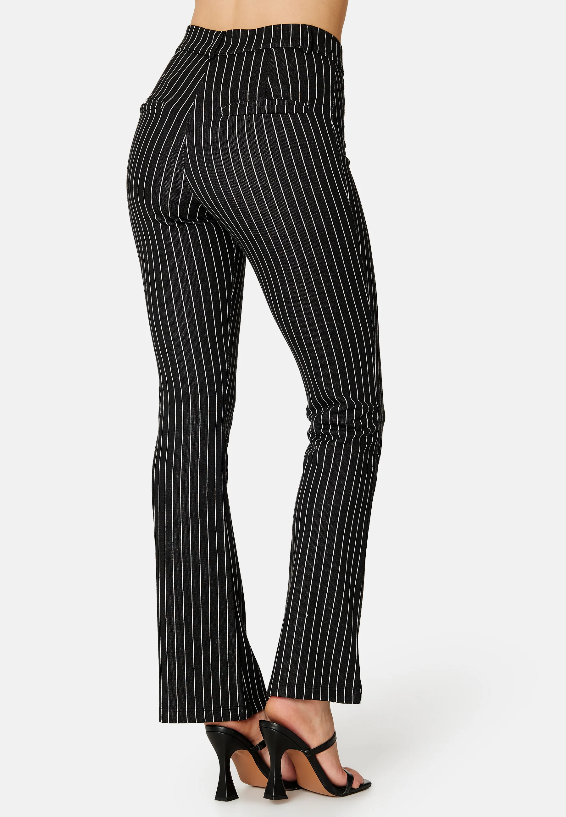 Soft flared suit trousers - Image 5