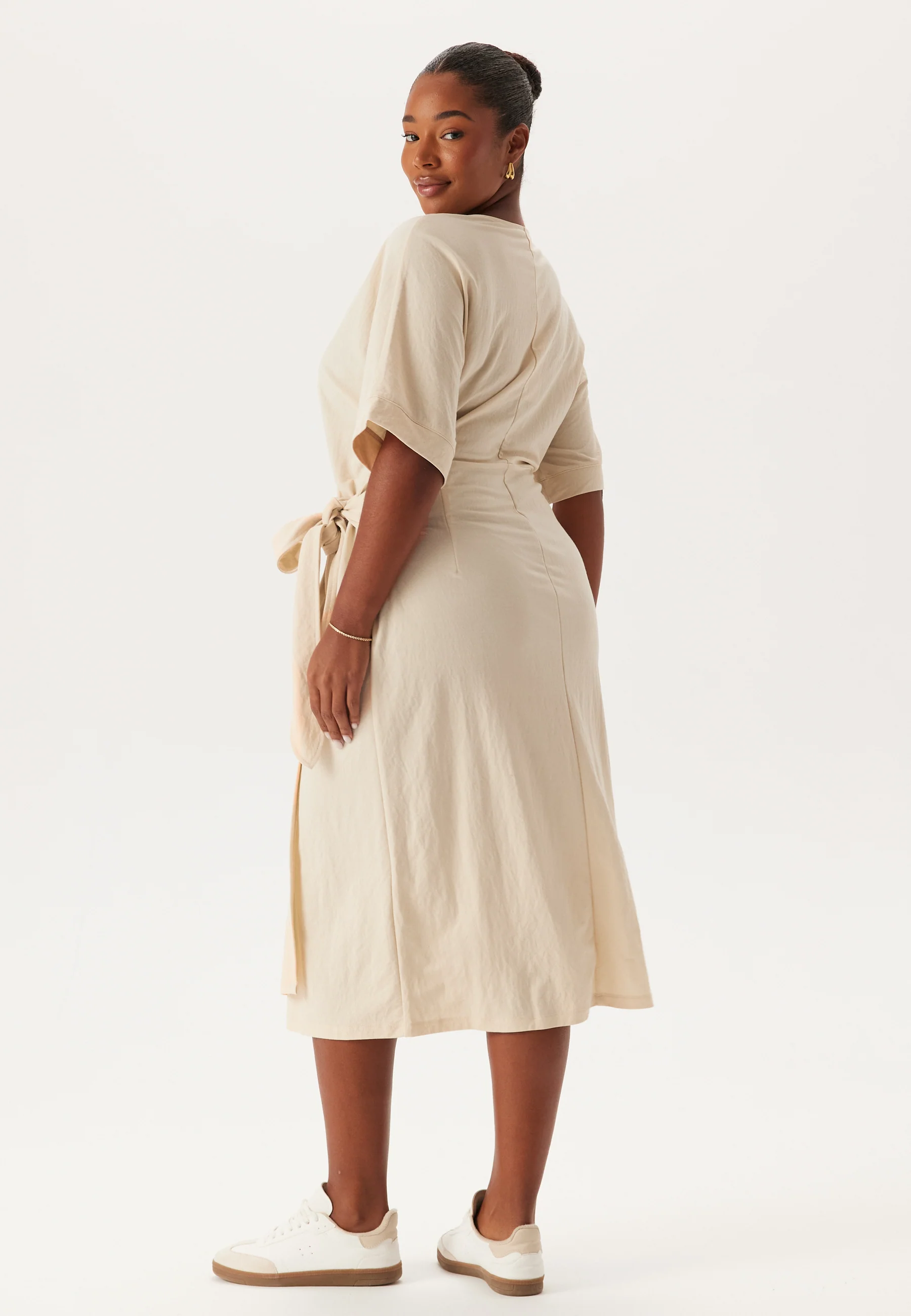 Soft Kimono Sleeve Dress - Image 6