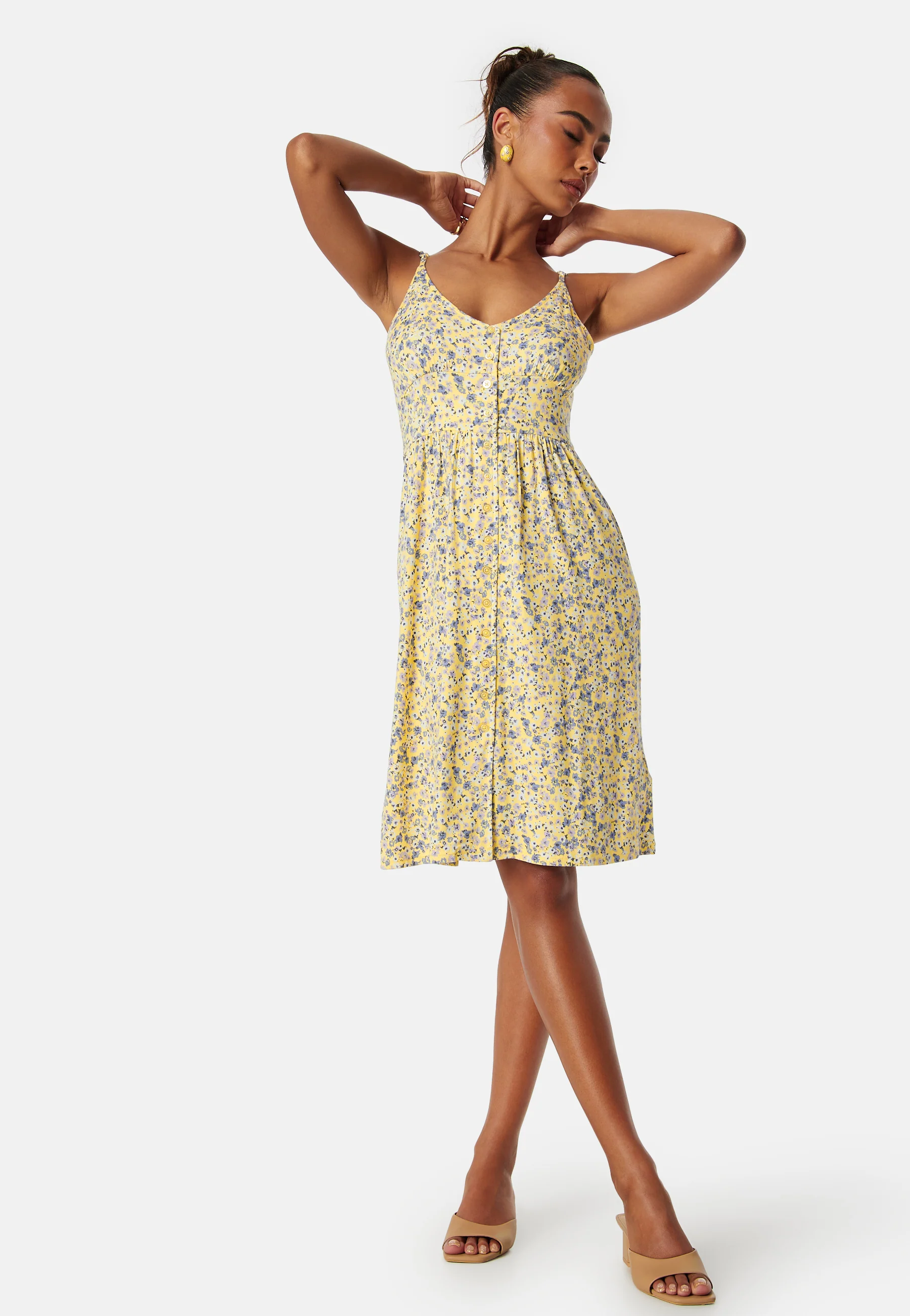 Soft Short Strap Dress - Image 3