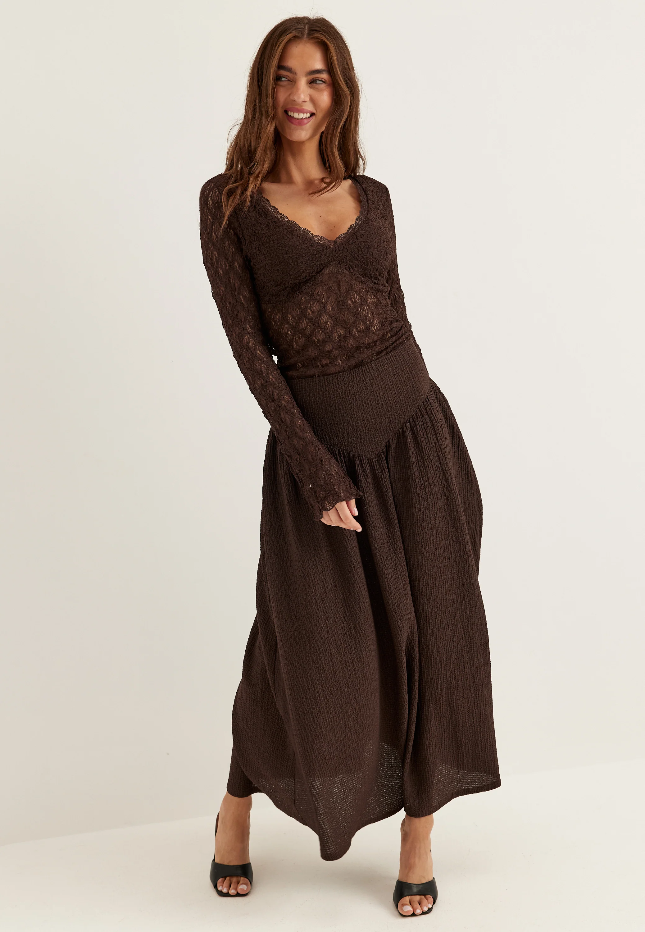 Soft Structure Maxi Skirt - Image 6