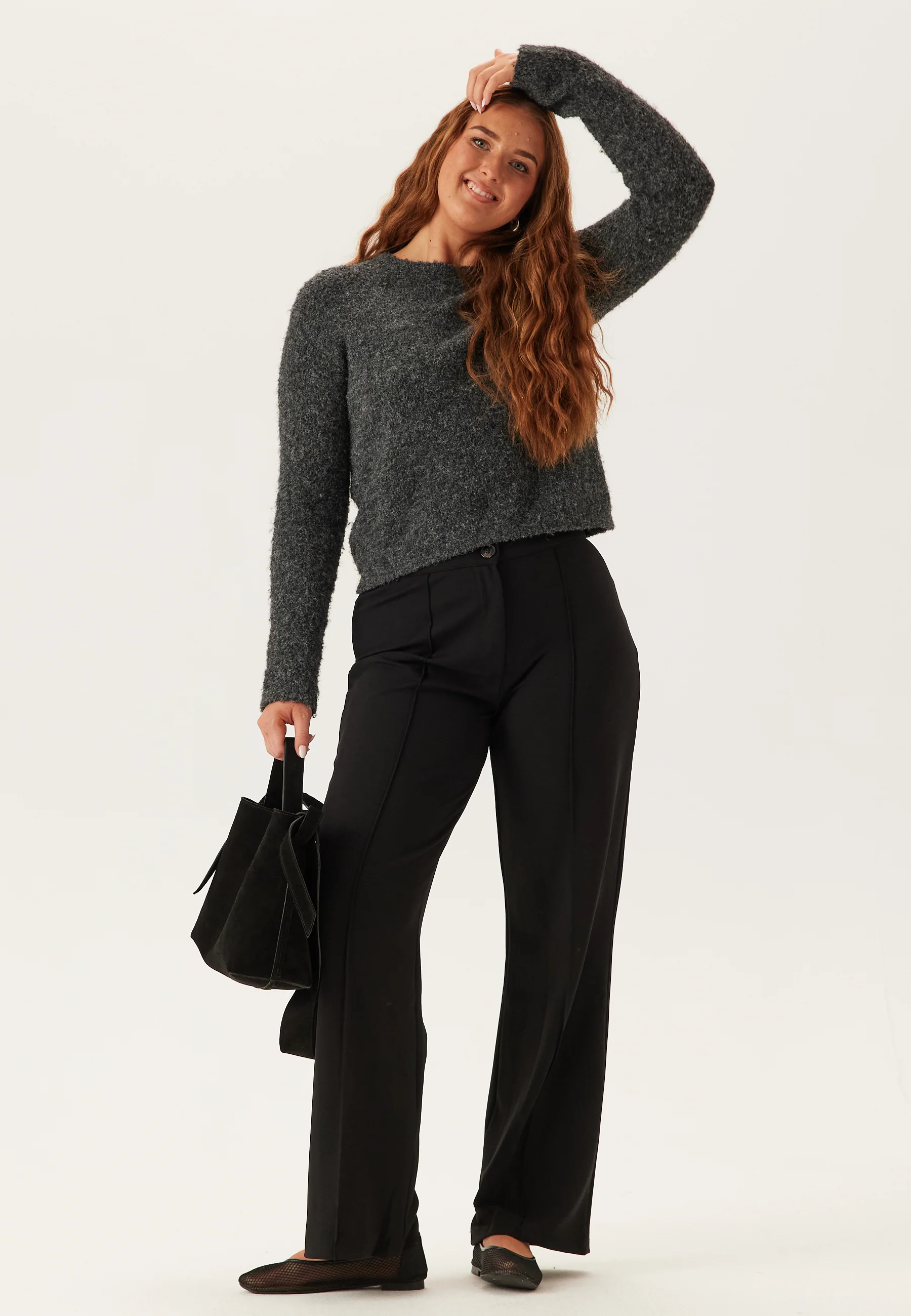 Soft Suit Straight Trousers - Image 7