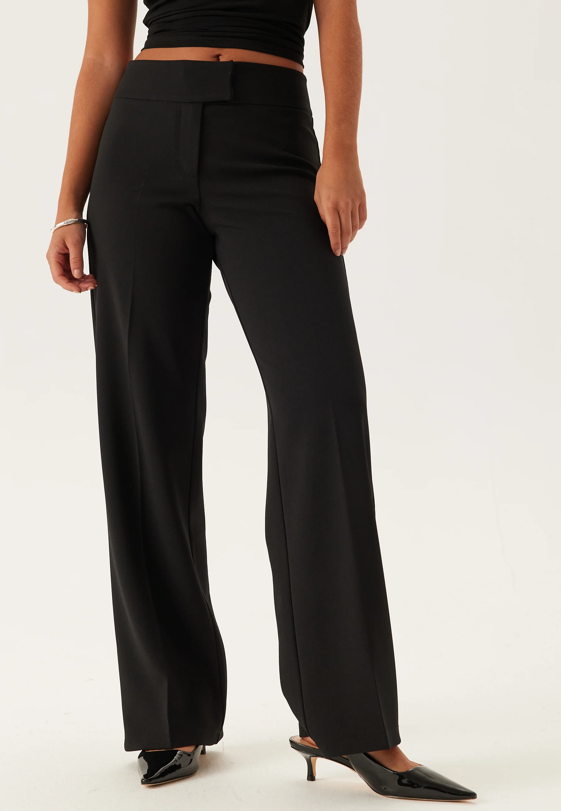 Soft Suit Wide Trousers - Image 2