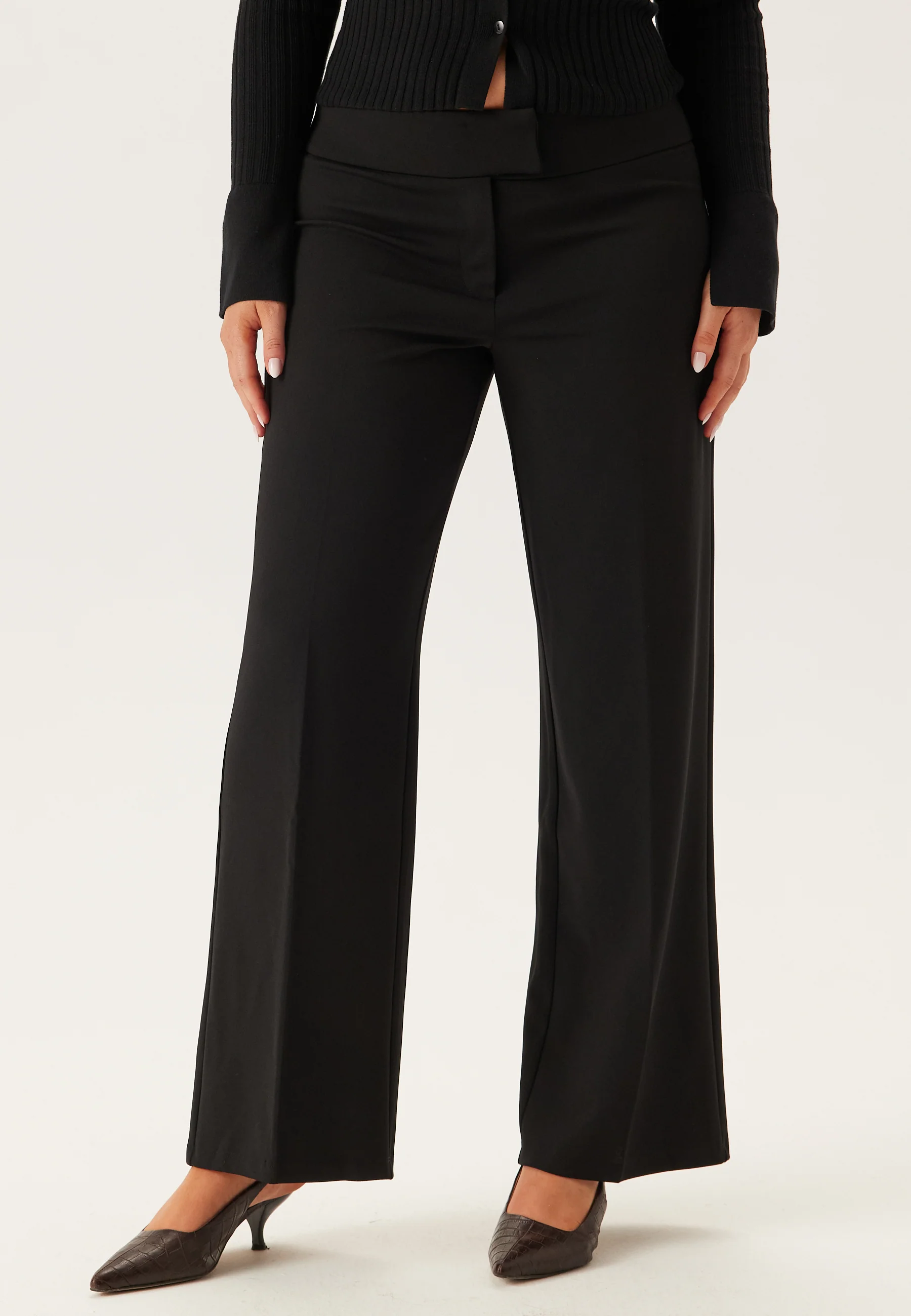 Soft Suit Wide Trousers - Image 7