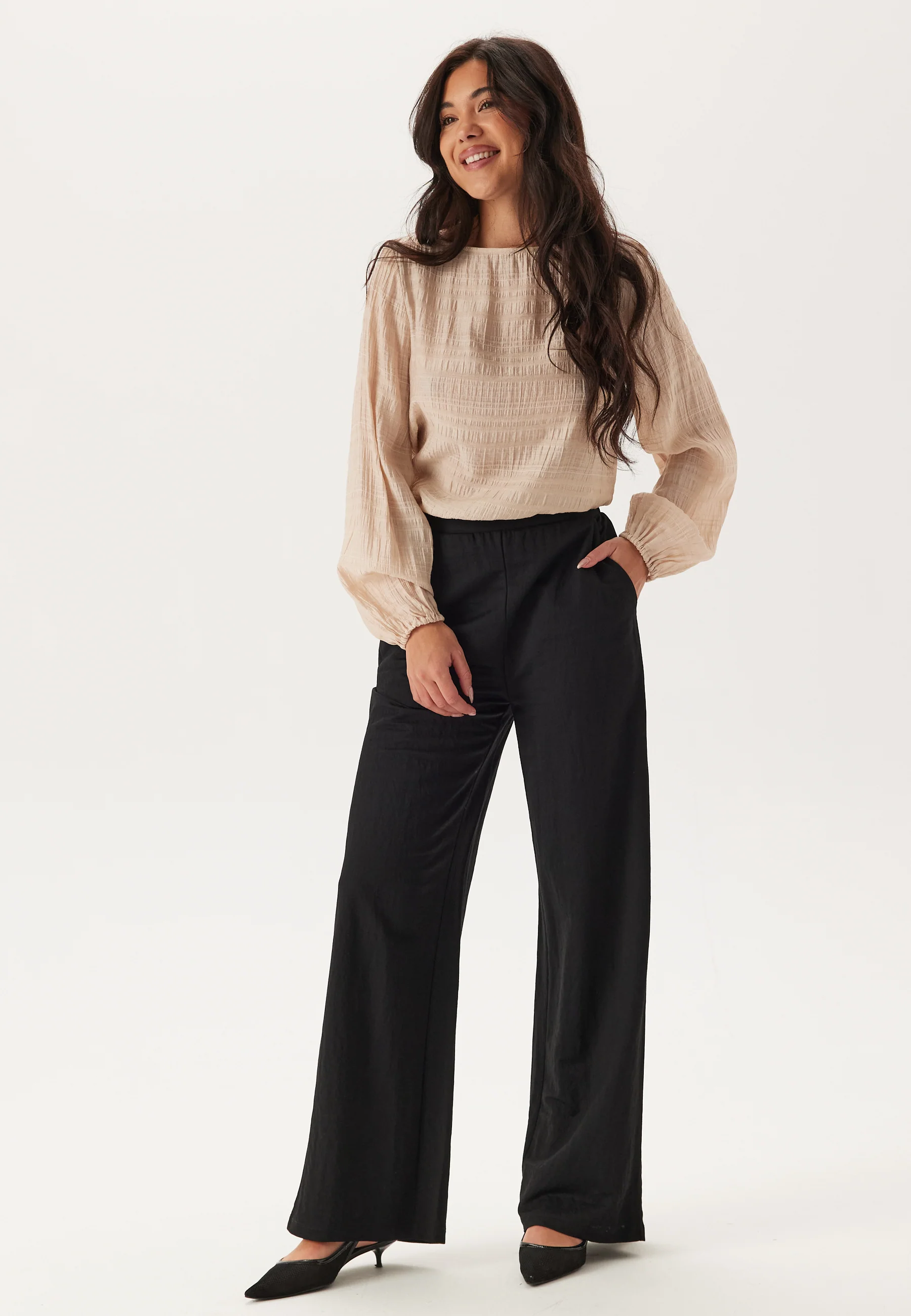 Soft Wide Leg Pants - Image 3
