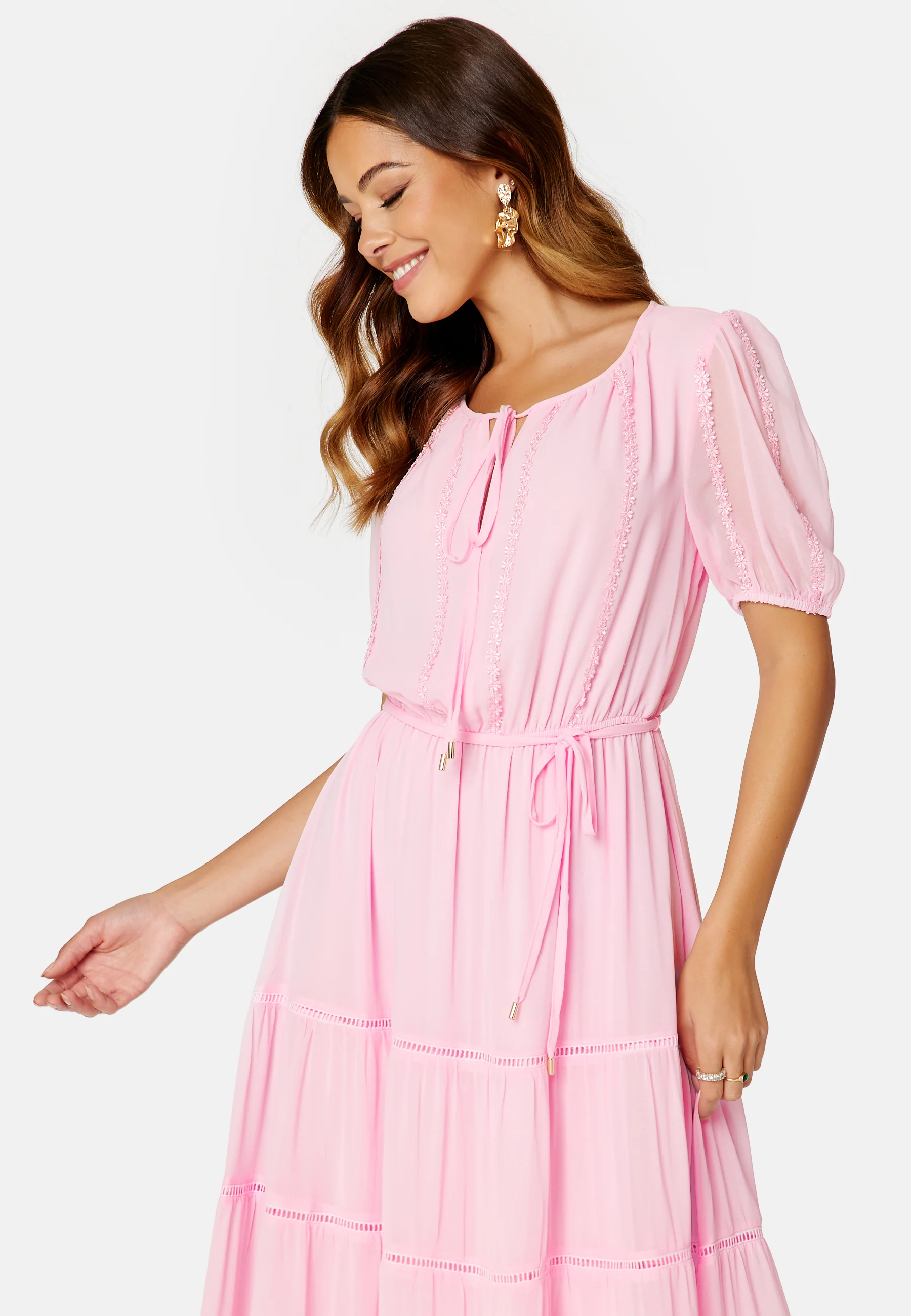 Sophie Tiered Midi Dress - Image 3