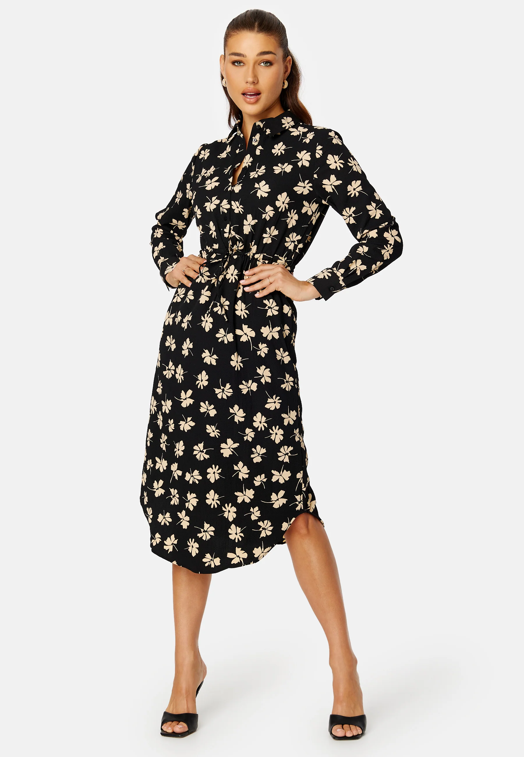Soro L/S Midi Shirt Dress