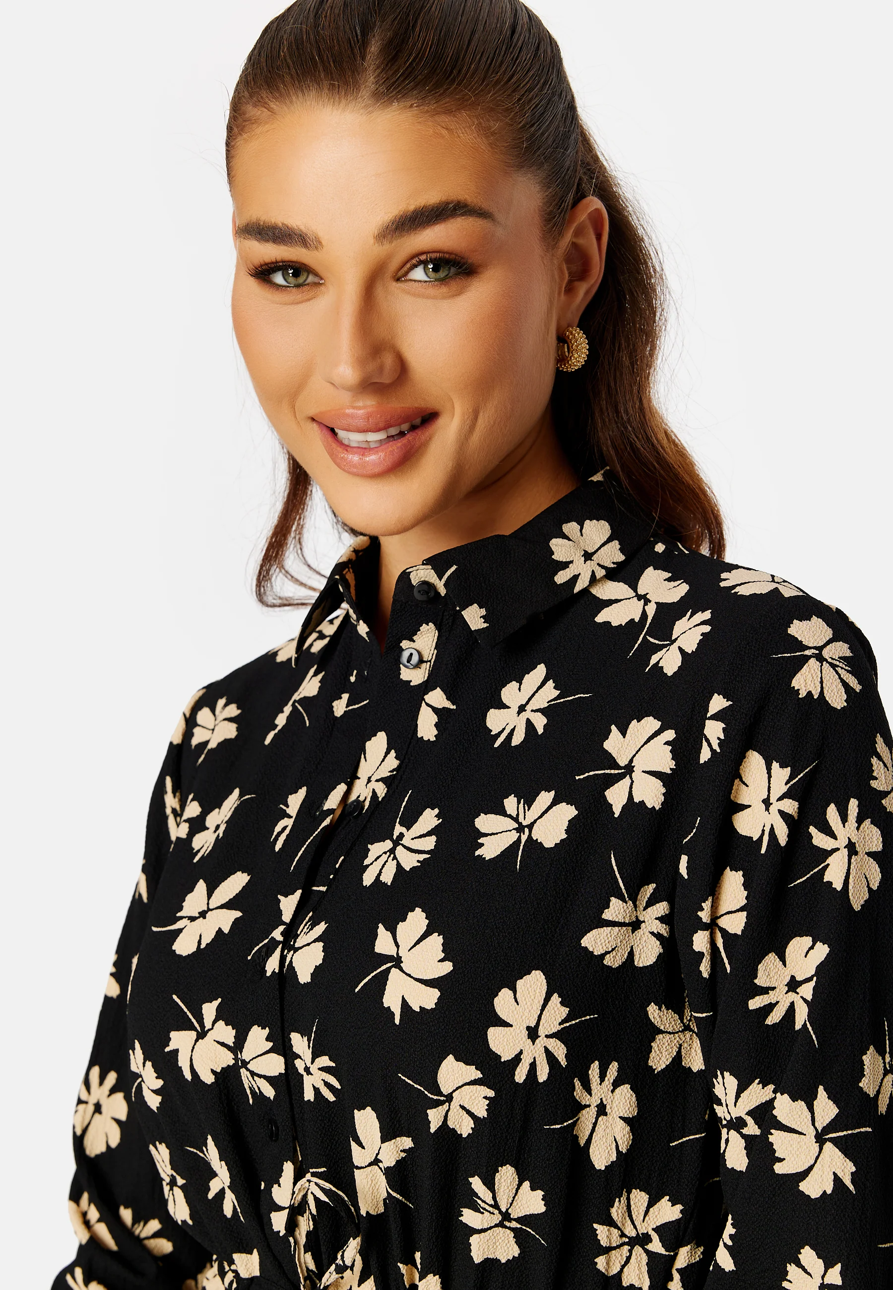 Soro L/S Midi Shirt Dress - Image 4